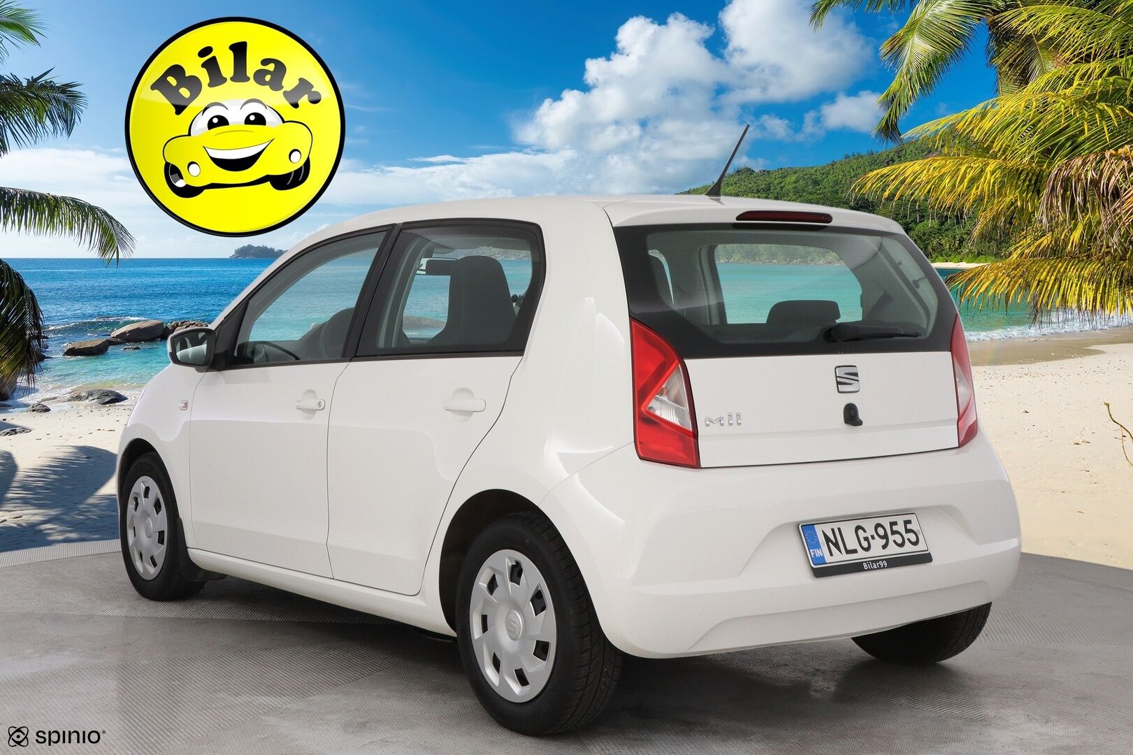 Seat Mii 2018 1,0 60 Ecomotive Style 5-ov. - Suomiauto | Lohko&Sisäpistoke | Kahdet renkaat | Ilmastointi | Näppärä ja siisti yksilö!