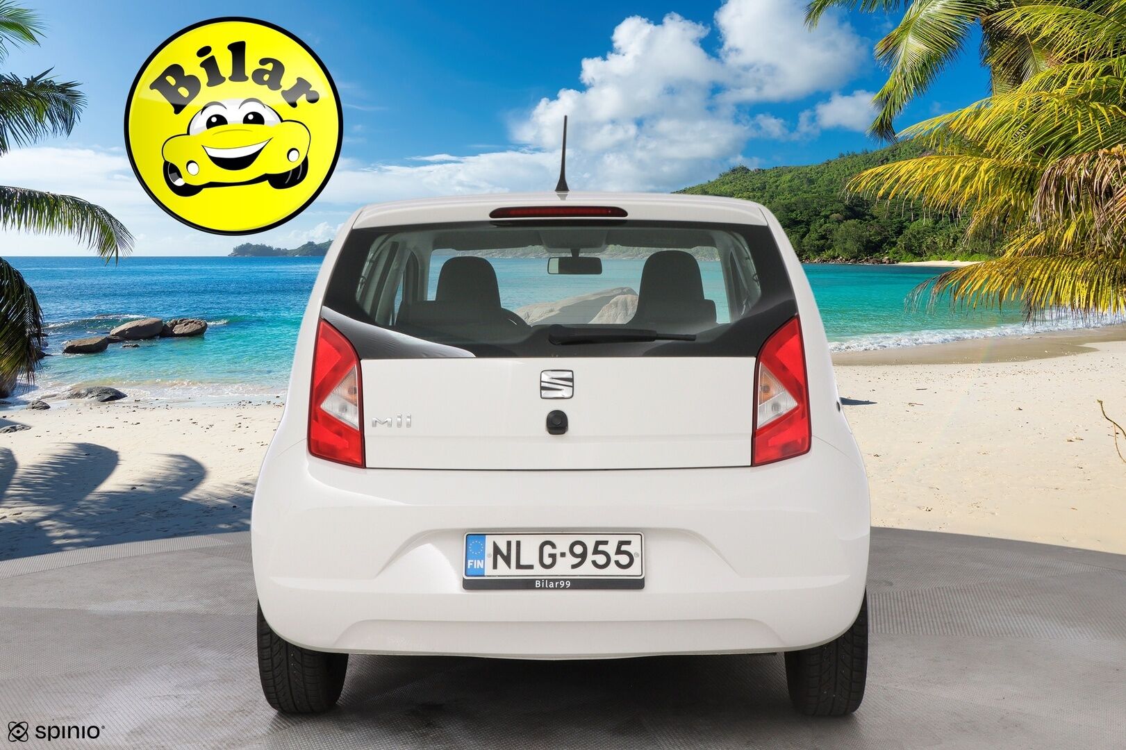 Seat Mii 2018 1,0 60 Ecomotive Style 5-ov. - Suomiauto | Lohko&Sisäpistoke | Kahdet renkaat | Ilmastointi | Näppärä ja siisti yksilö!