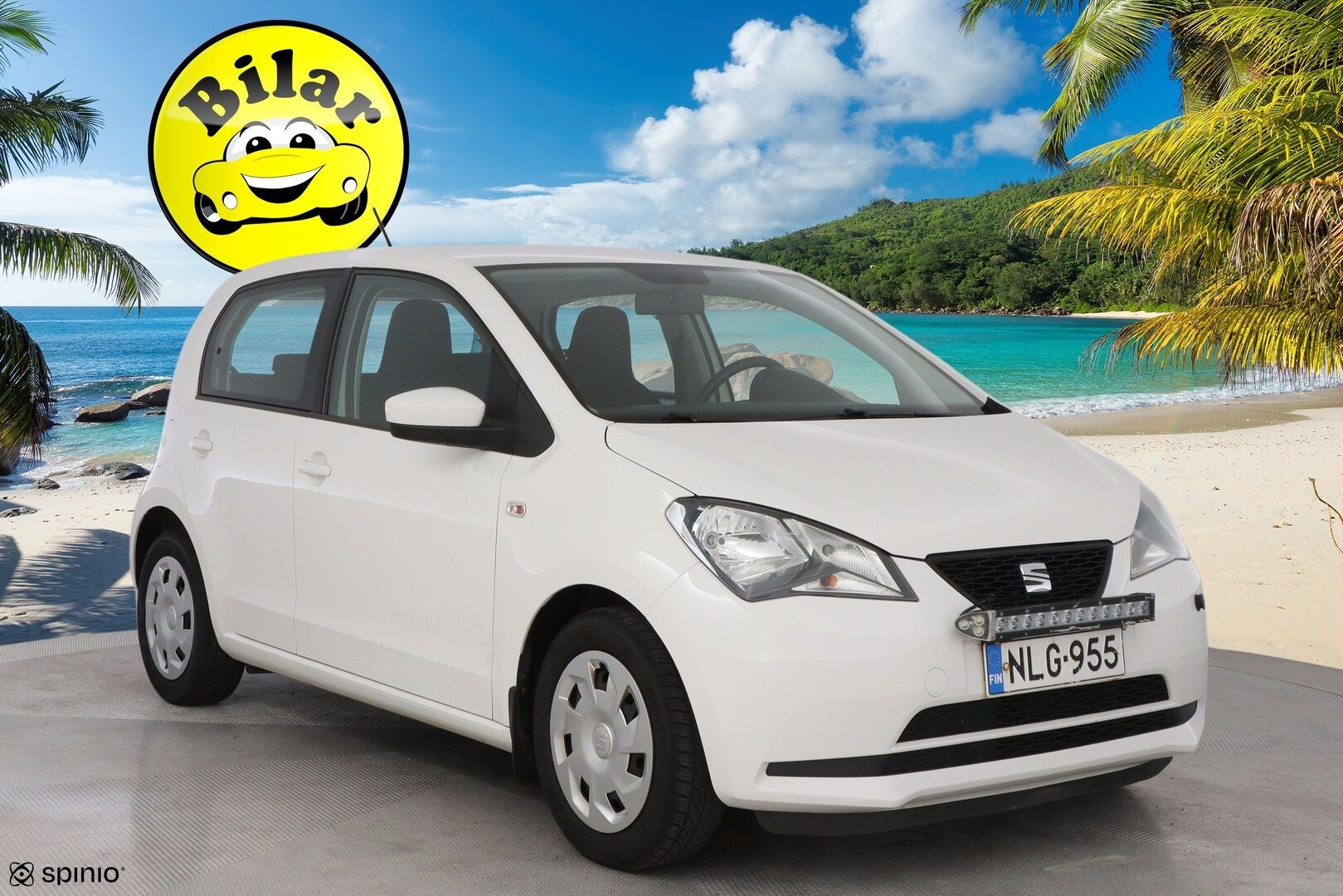 Seat Mii 2018 1,0 60 Ecomotive Style 5-ov. - Suomiauto | Lohko&Sisäpistoke | Kahdet renkaat | Ilmastointi | Näppärä ja siisti yksilö!