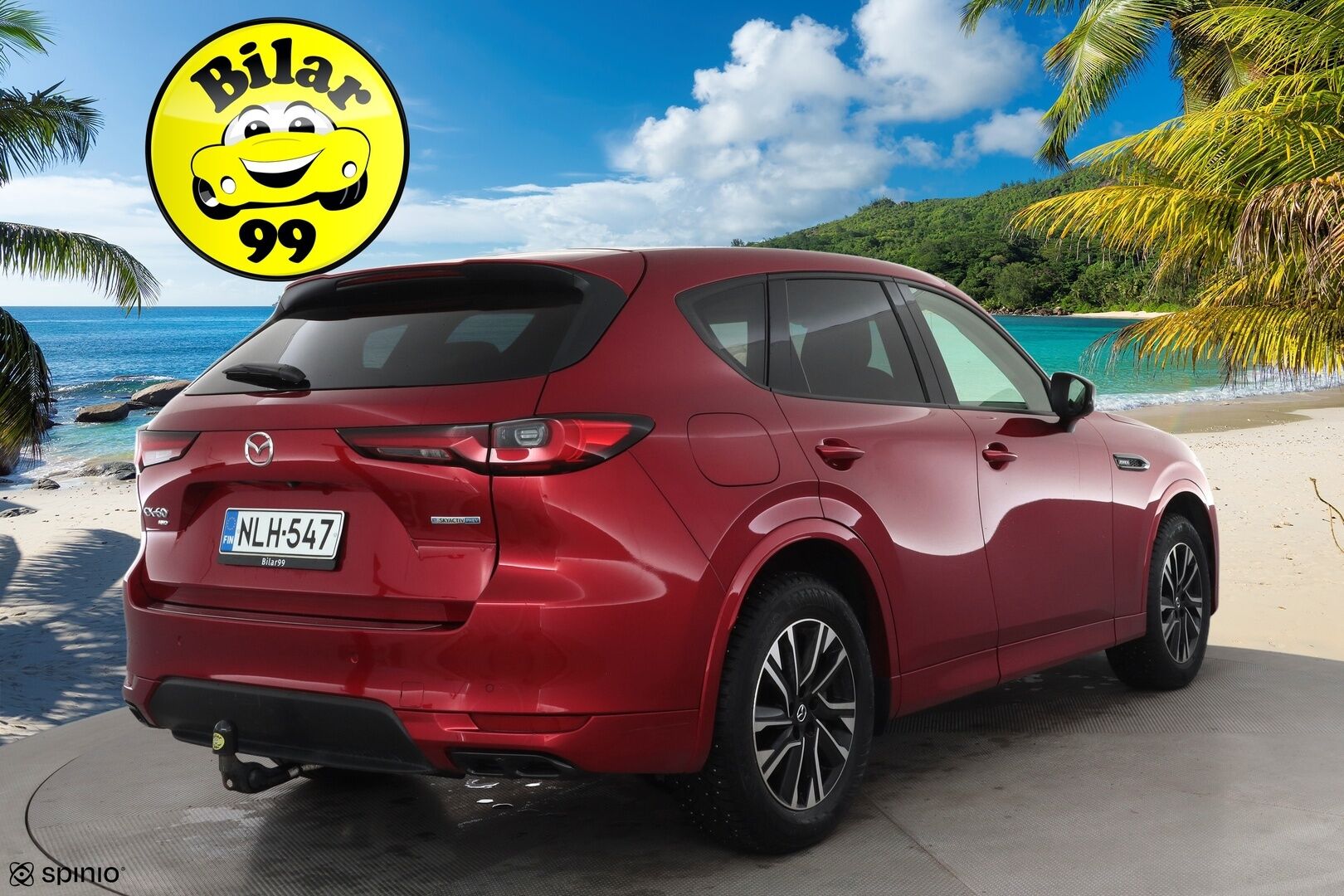 Mazda CX-60 2023 2.5 PHEV 8AT AWD PR Homura - | ACC | Koukku | 360-Kamera | Muistipenkki | HUD | Panorama | Ilmastoidut Penkit Edessä | Suomi-Auto | Akku kuntotarkastettu SoH 92,2% | Kahdet Renkaat | 2x Lataus |