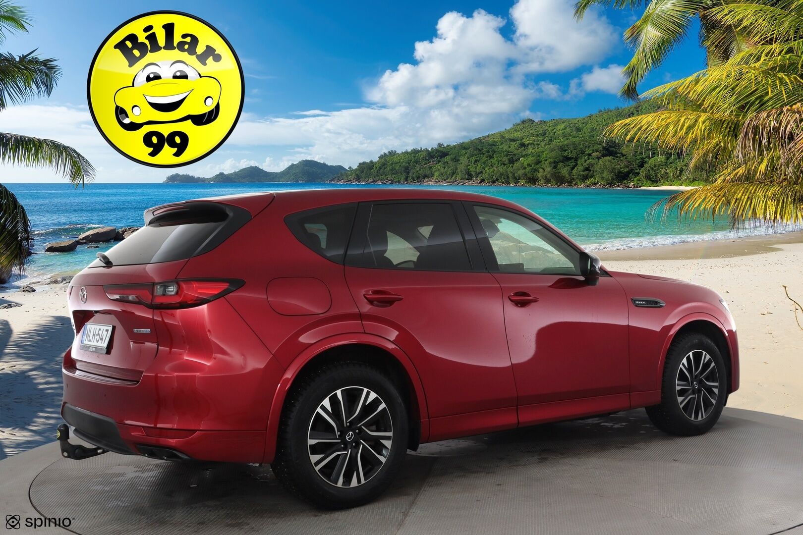 Mazda CX-60 2023 2.5 PHEV 8AT AWD PR Homura - | ACC | Koukku | 360-Kamera | Muistipenkki | HUD | Panorama | Ilmastoidut Penkit Edessä | Suomi-Auto | Akku kuntotarkastettu SoH 92,2% | Kahdet Renkaat | 2x Lataus |