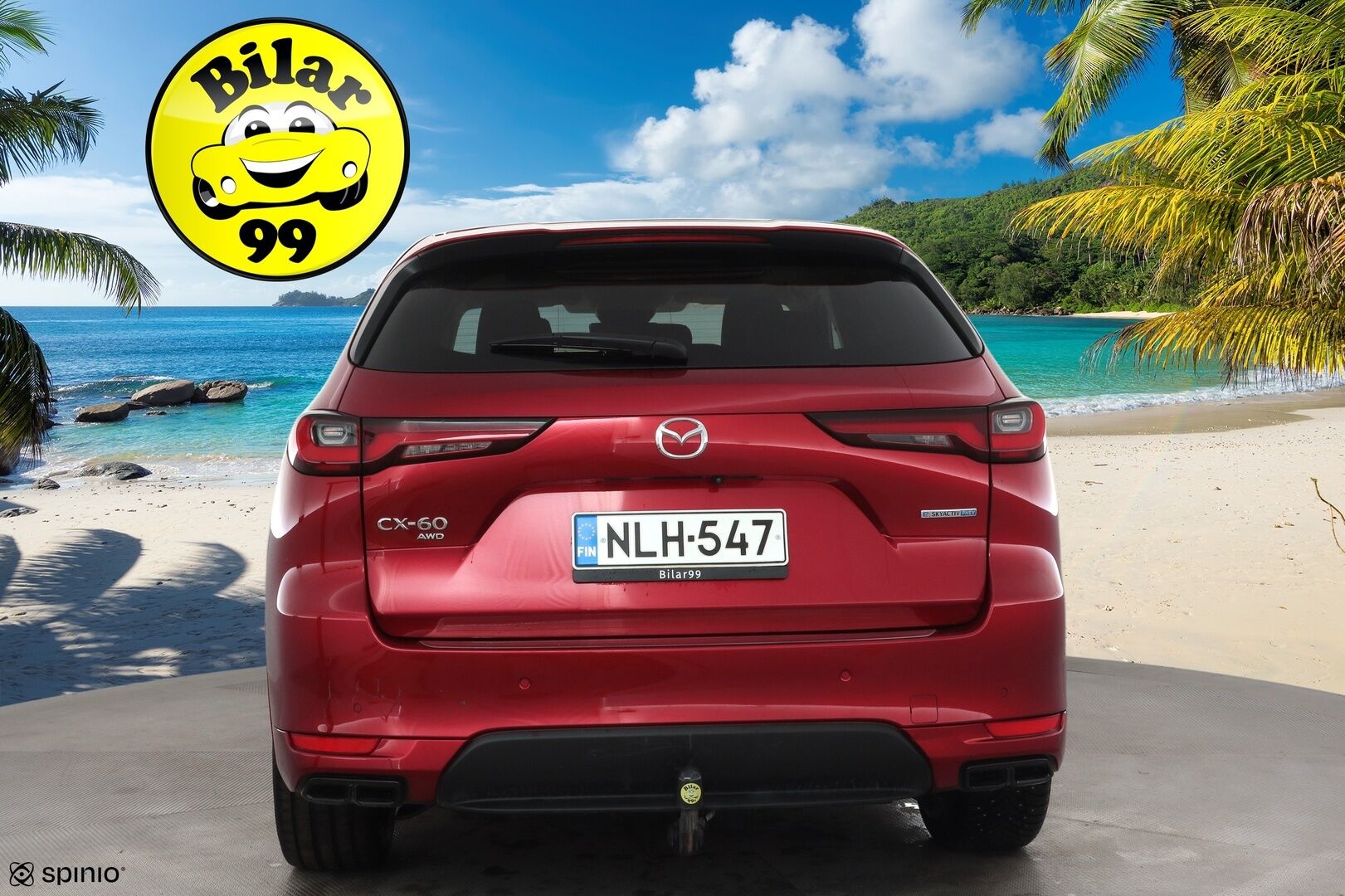 Mazda CX-60 2023 2.5 PHEV 8AT AWD PR Homura * ACC / Koukku / Lohko / 360-Kamera / Muistipenkki / HUD / Panorama * - Suomi-Auto / Akku kuntotarkastettu SoH 92,2% / Kahdet Renkaat / 2x Lataus