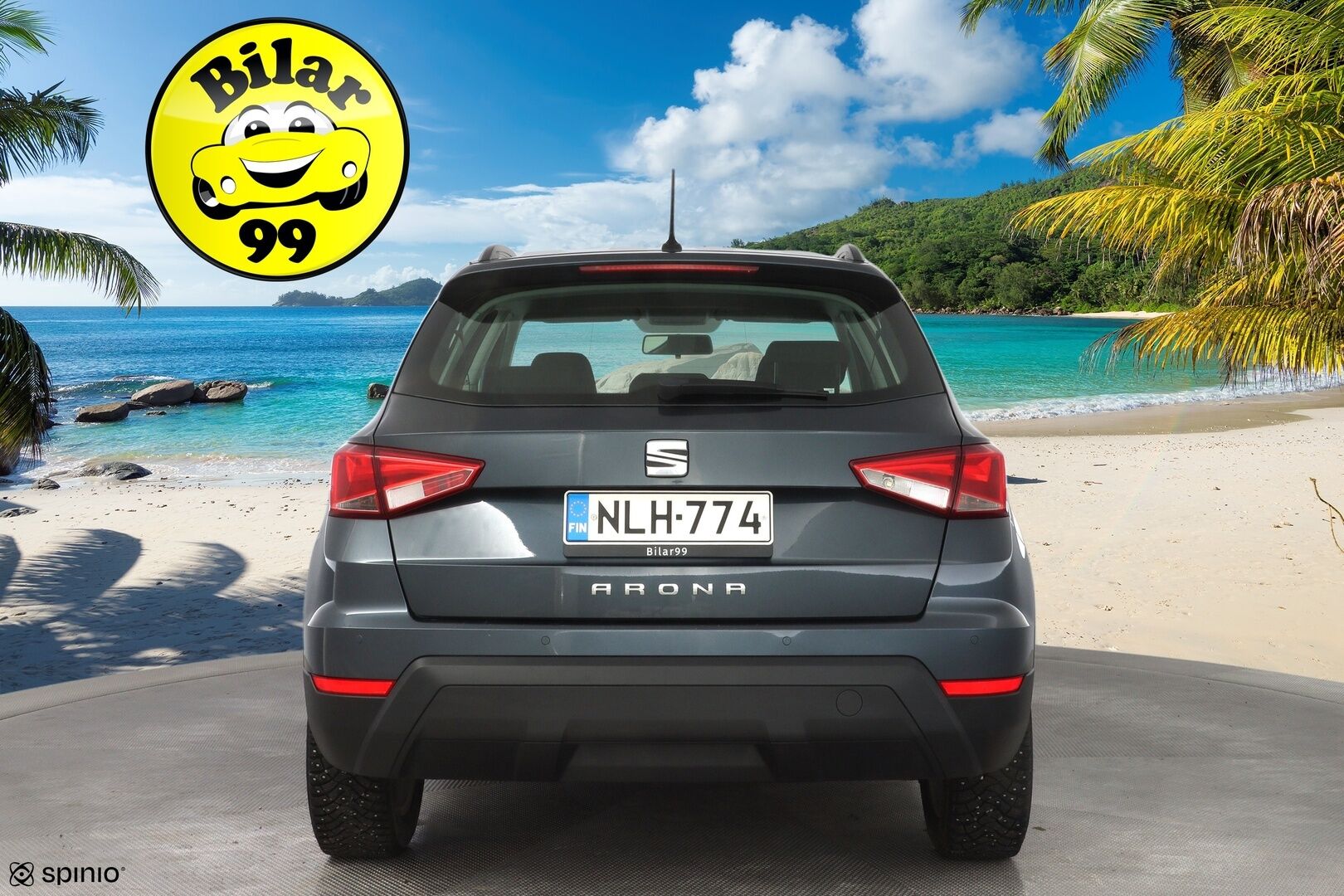 Seat Arona 2018 1,0 EcoTSI 115 Style DSG *Lohkolämmitin / P-Tutka / Vakkari* - Suomi-auto / Juuri huollettu / Metalliväri / Kahdet Seatin vanteet