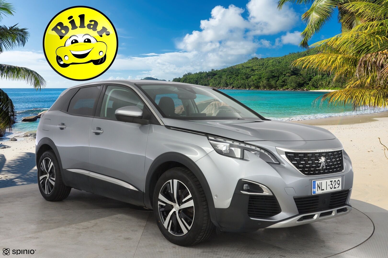 Peugeot 3008 2020 Allure PureTech 180 EAT8-automaatti - Koukku | Lohko | Vakkari | Appconnect | Muistipenkki nahoilla | Keyless | LED | Suomi-auto | Kahdet renkaat alumiinivanteilla | Juuri huollettu & katsastettu!