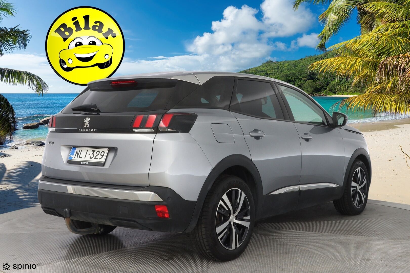 Peugeot 3008 2020 Allure PureTech 180 EAT8-automaatti - Koukku | Lohko | Vakkari | Appconnect | Muistipenkki nahoilla | Keyless | LED | Suomi-auto | Kahdet renkaat alumiinivanteilla | Juuri huollettu & katsastettu!