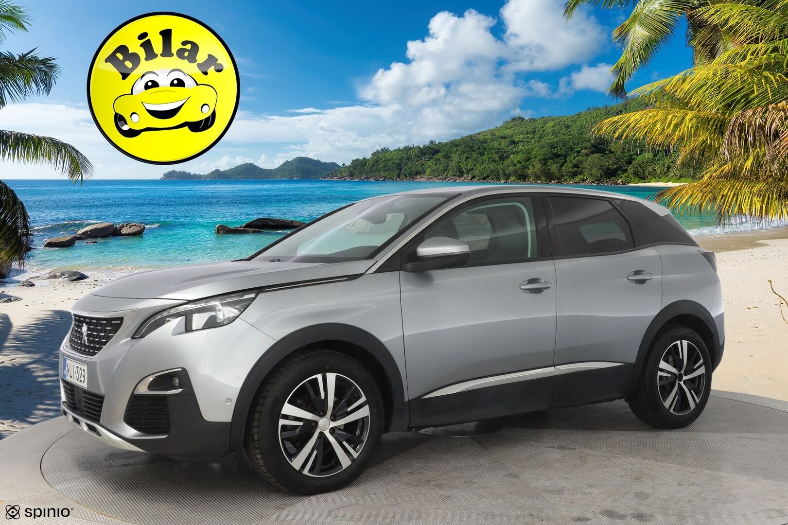 Peugeot 3008 2020 Allure PureTech 180 EAT8-automaatti - Koukku | Lohko | Vakkari | Appconnect | Muistipenkki nahoilla | Keyless | LED | Suomi-auto | Kahdet renkaat alumiinivanteilla | Juuri huollettu & katsastettu!