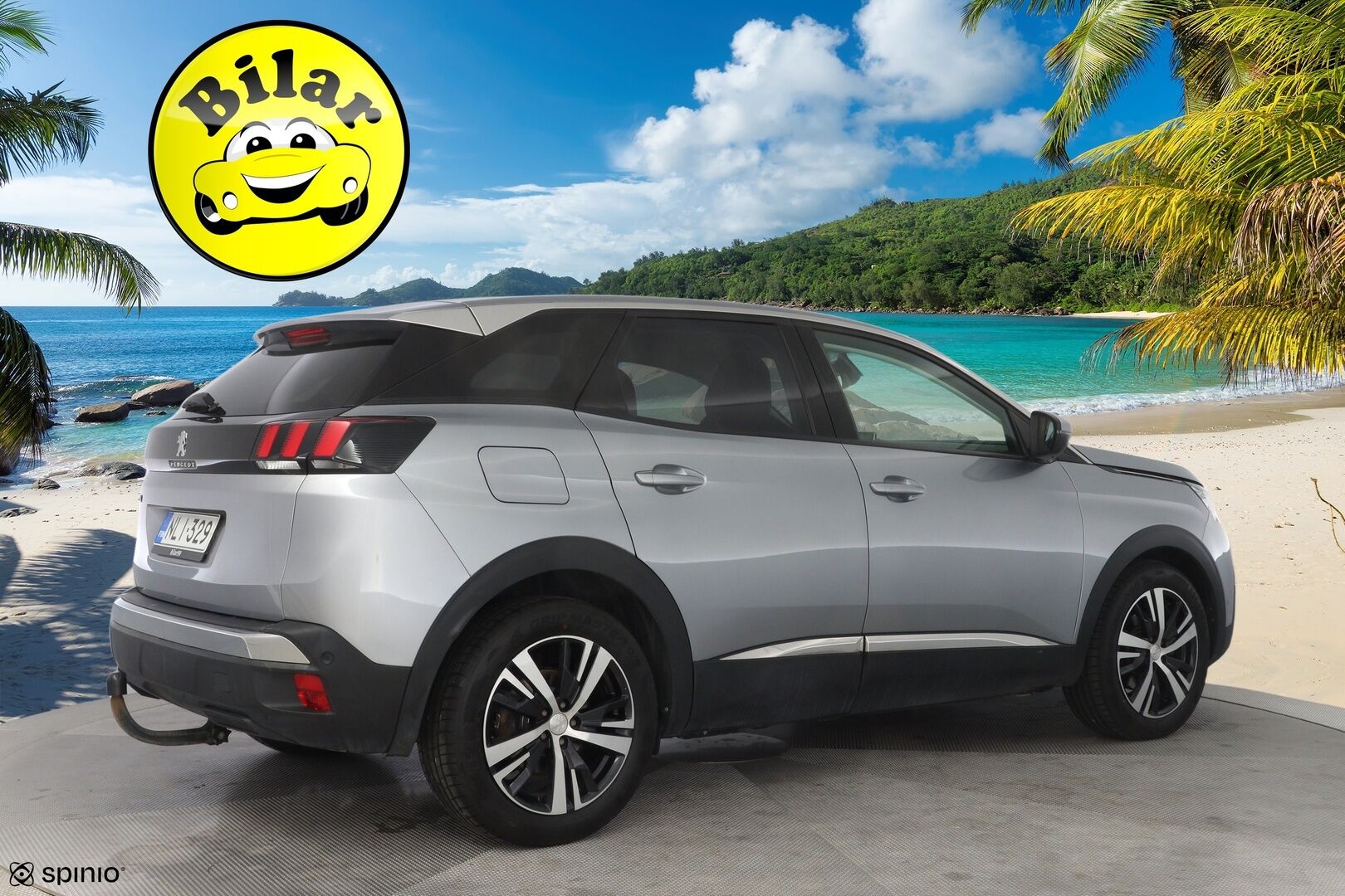Peugeot 3008 2020 Allure PureTech 180 EAT8-automaatti - Koukku | Lohko | Vakkari | Appconnect | Muistipenkki nahoilla | Keyless | LED | Suomi-auto | Kahdet renkaat alumiinivanteilla | Juuri huollettu & katsastettu!