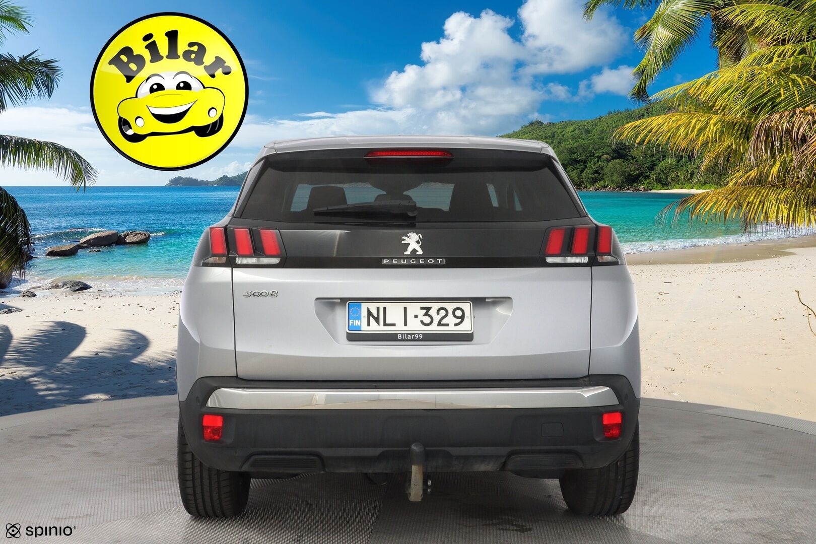 Peugeot 3008 2020 Allure PureTech 180 EAT8-automaatti - Koukku | Lohko | Vakkari | Appconnect | Muistipenkki nahoilla | Keyless | LED | Suomi-auto | Kahdet renkaat alumiinivanteilla | Juuri huollettu & katsastettu!