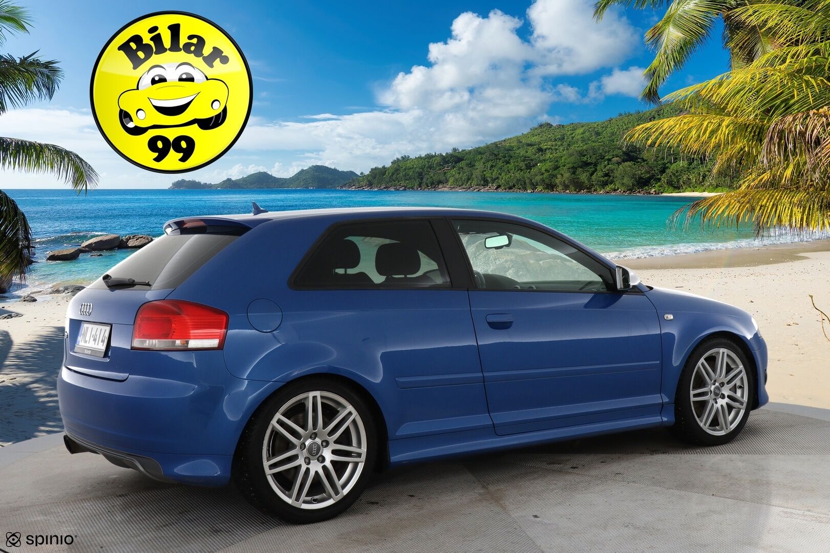 Audi S3 2007 2,0 TFSI 195 kW quattro - S-Line / Manuaali / Nahkasisusta / Urheiluistuimet / 2x Avain