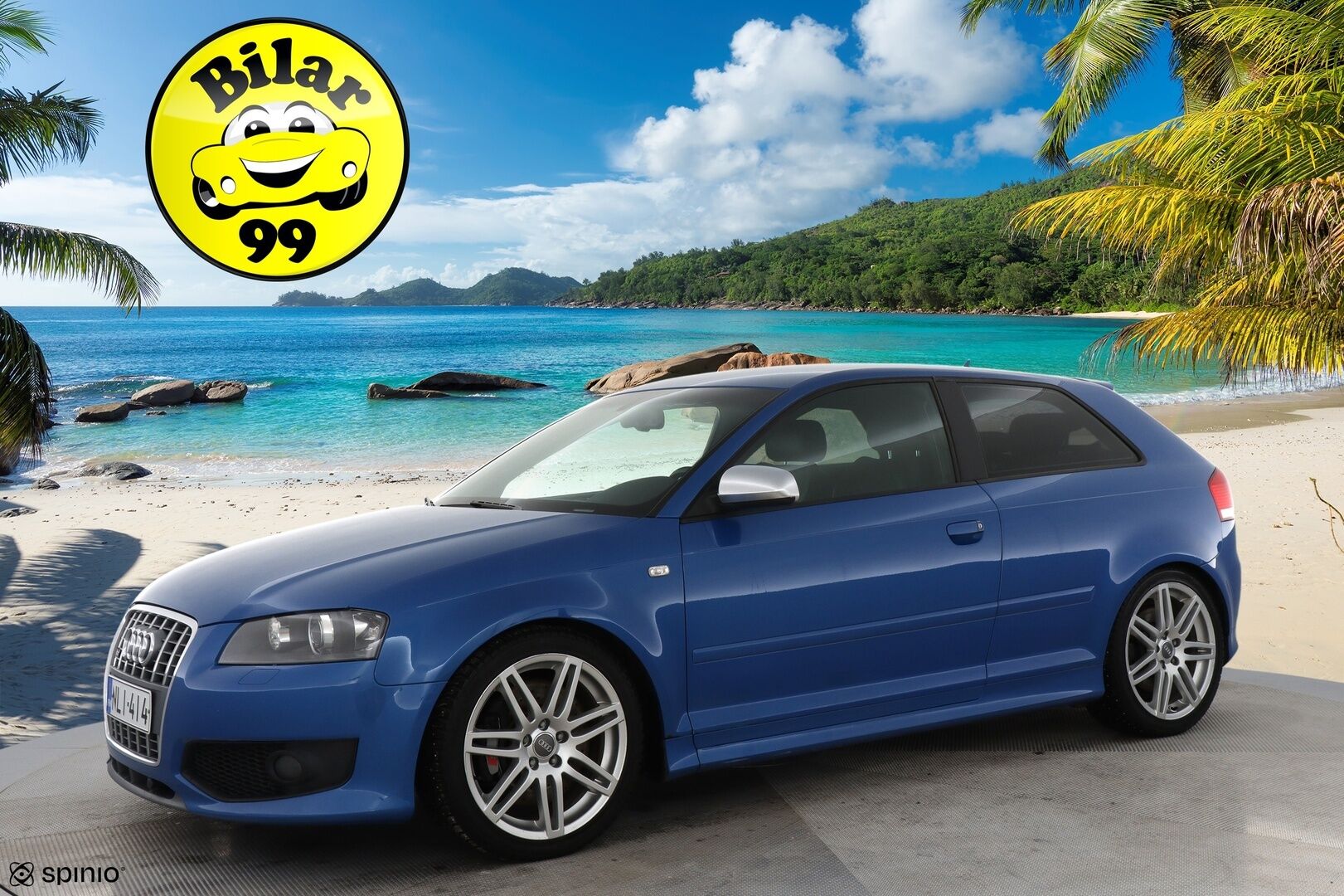 Audi S3 2007 2,0 TFSI 195 kW quattro - S-Line / Manuaali / Nahkasisusta / Urheiluistuimet / 2x Avain