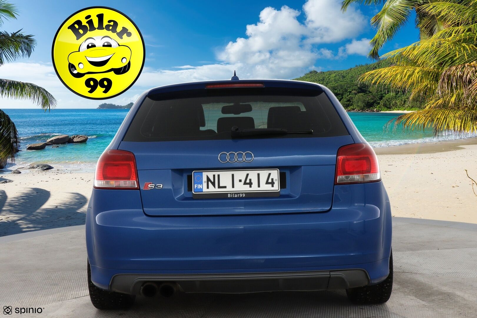 Audi S3 2007 2,0 TFSI 195 kW quattro - S-Line / Manuaali / Nahkasisusta / Urheiluistuimet / 2x Avain