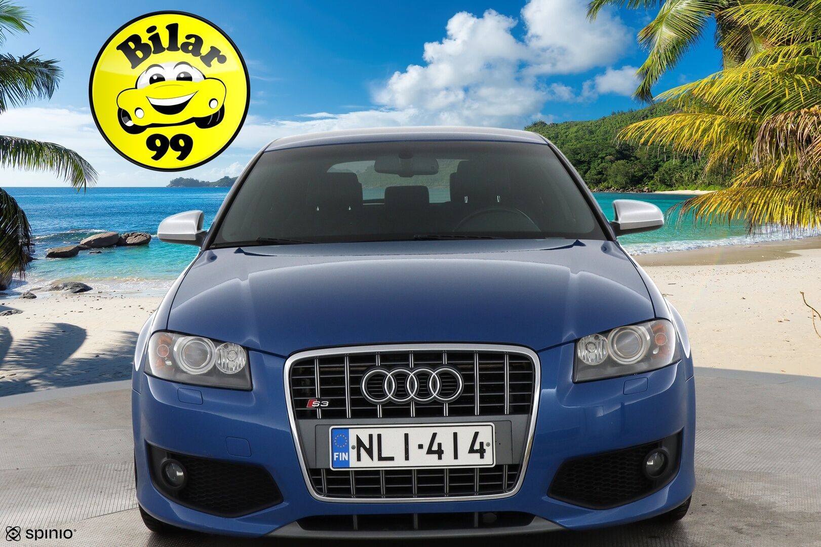 Audi S3 2007 2,0 TFSI 195 kW quattro - S-Line / Manuaali / Nahkasisusta / Urheiluistuimet / 2x Avain