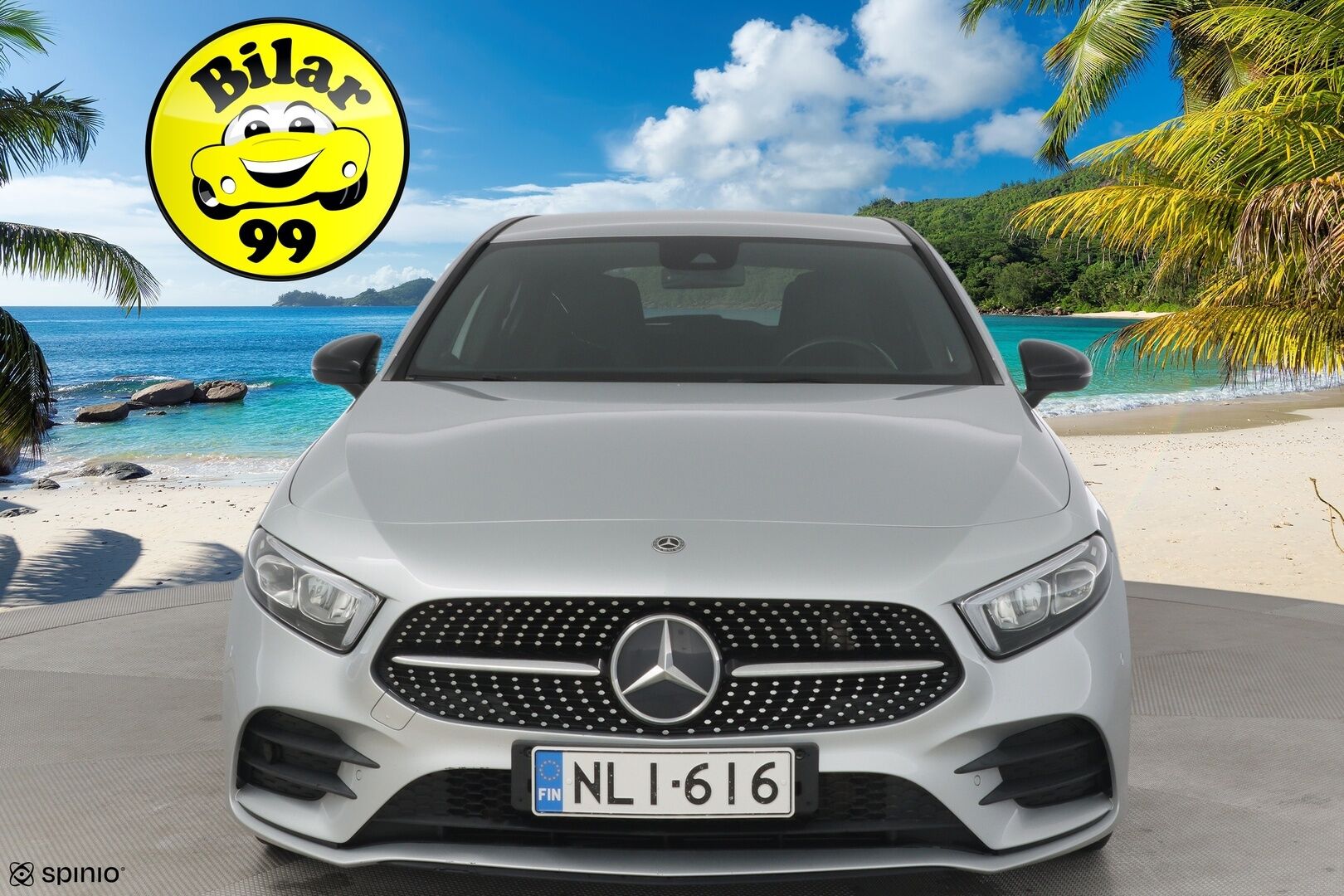 Mercedes-Benz A 2019 180 A Business AMG *Widescreen / LED High Performance / P.Kamera / Keyless / Navi / Lohko* - *Upea yksilö! / Laajennettu Ambient valo!* - HULLUT JOULUT KORKOTARJOUS 2,49% 