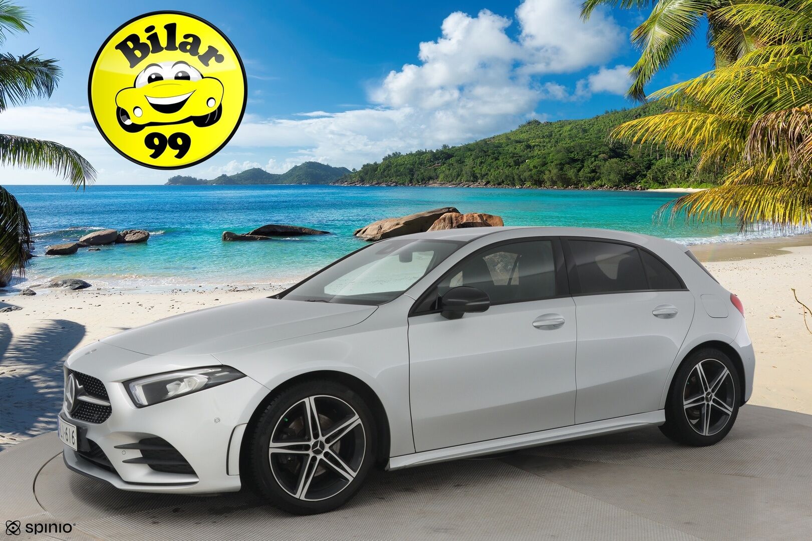 Mercedes-Benz A 2019 180 A Business AMG *Widescreen / LED High Performance / P.Kamera / Keyless / Navi / Lohko* - *Upea yksilö! / Laajennettu Ambient valo!* - HULLUT JOULUT KORKOTARJOUS 2,49% 