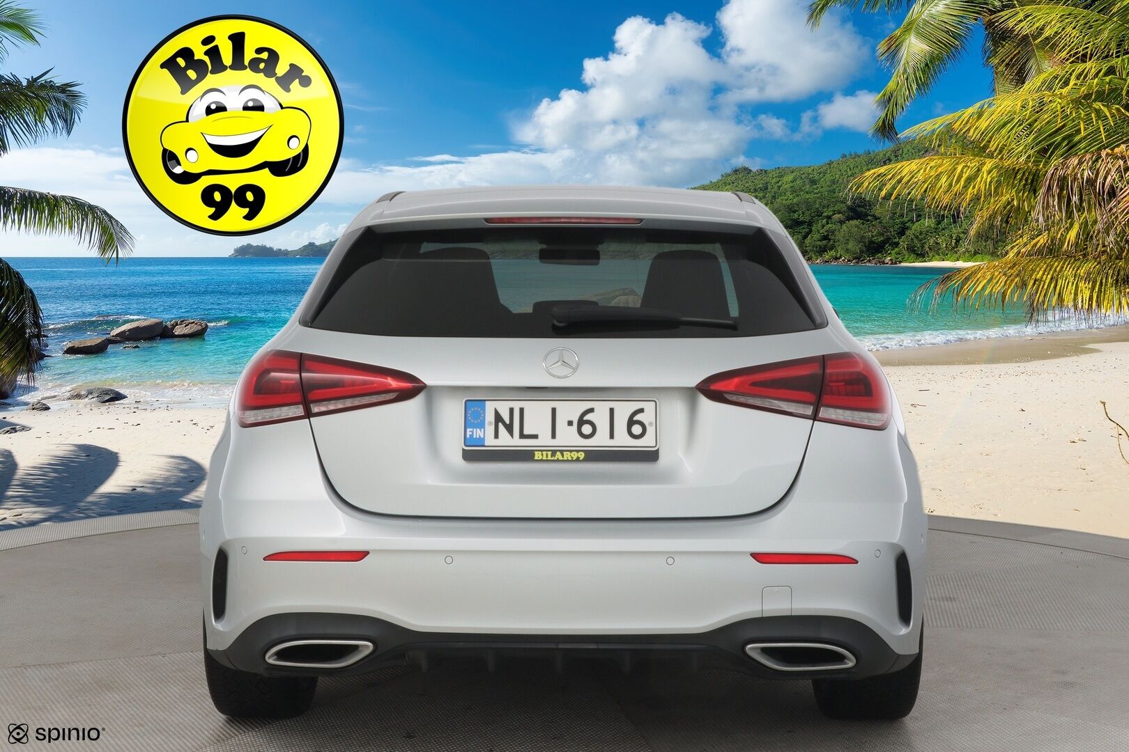 Mercedes-Benz A 2019 180 A Business AMG *Widescreen / LED High Performance / P.Kamera / Keyless / Navi / Lohko* - *Upea yksilö! / Laajennettu Ambient valo!* - HULLUT JOULUT KORKOTARJOUS 2,49% 