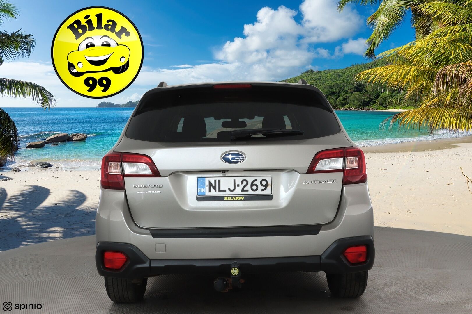 Subaru Outback 2018 2,5i Active CVT Winter **Adapt.Vakkari / LED-valot / P.Kamera / Sisätilanlämmitin / Koukku / Kaistavahti / Keyless** - Suomi-auto / Kahdet Renkaat