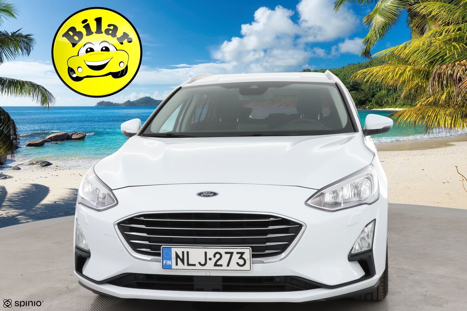 Ford Focus 2019 1,0 EcoBoost 125hv A8 Titanium Wagon - | Vakkari | AppleCarPlay | AndroidAuto | Tutkat edessä ja takana | Vetokoukku | 