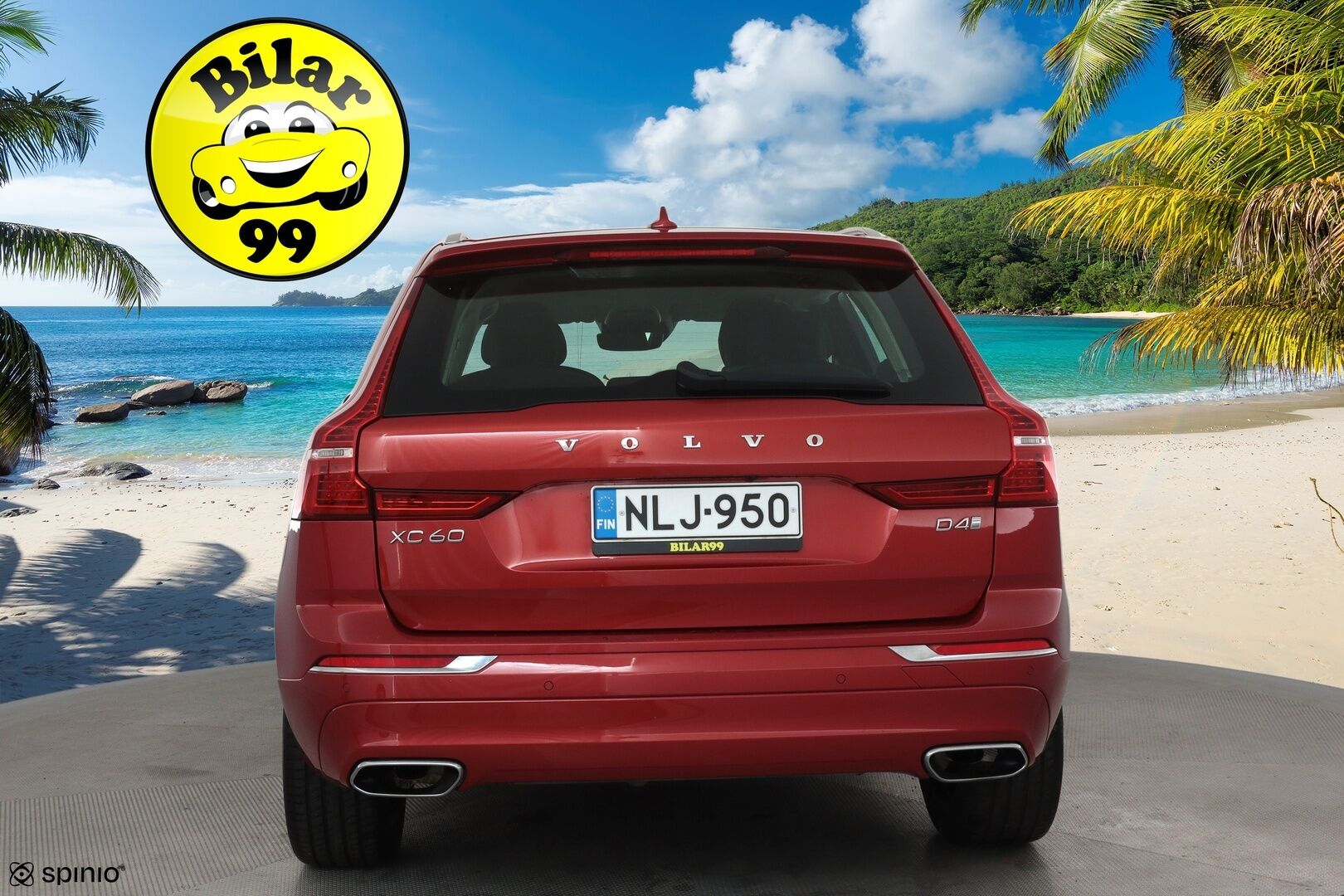 Volvo XC60 2019 D4 Business Inscription aut **Webasto / Adapt.Vakkari / Full-LED / P.kamera / Sporttipenkki Muistilla / Navi / Keyless** - 3,99 % KORKOTARJOUS TÄHÄN AUTOON - 1-om Suomi-auto / Kahdet Renkaat / Merkkihuollettu!