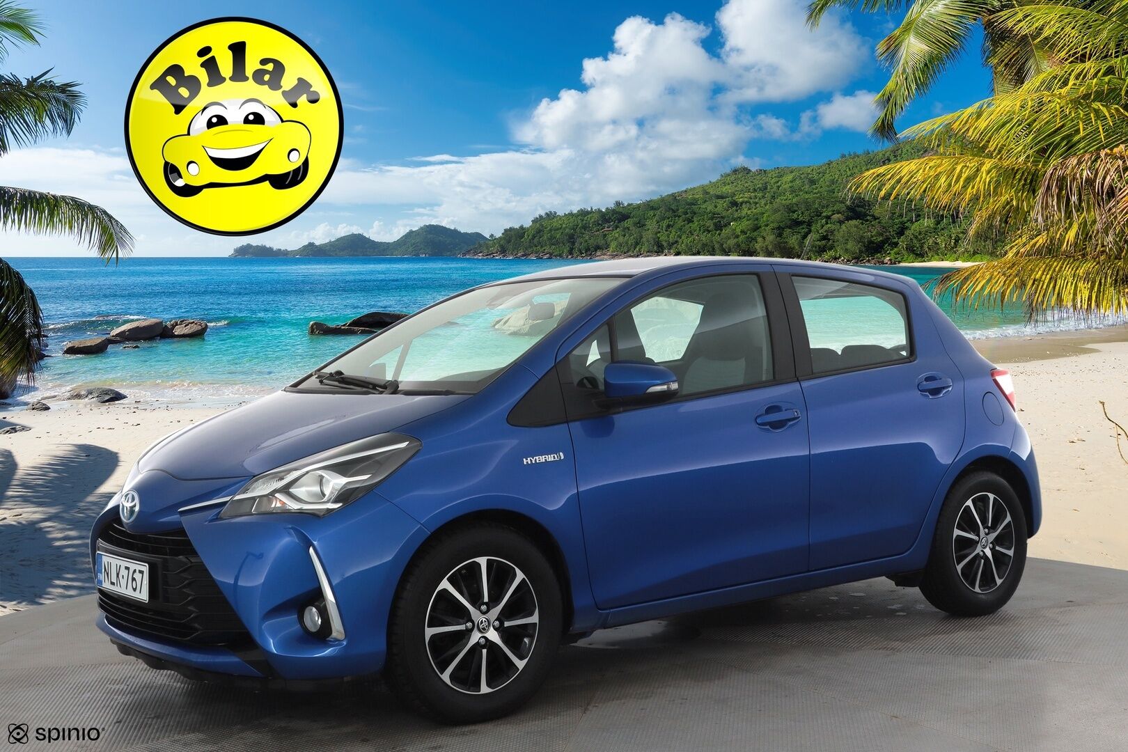 Toyota Yaris 2019 1,5 Hybrid Active 5ov - | Vakkari | Lohko | P.Kamera | Bluetooth | Suomi-auto | Merkkihuollettu |