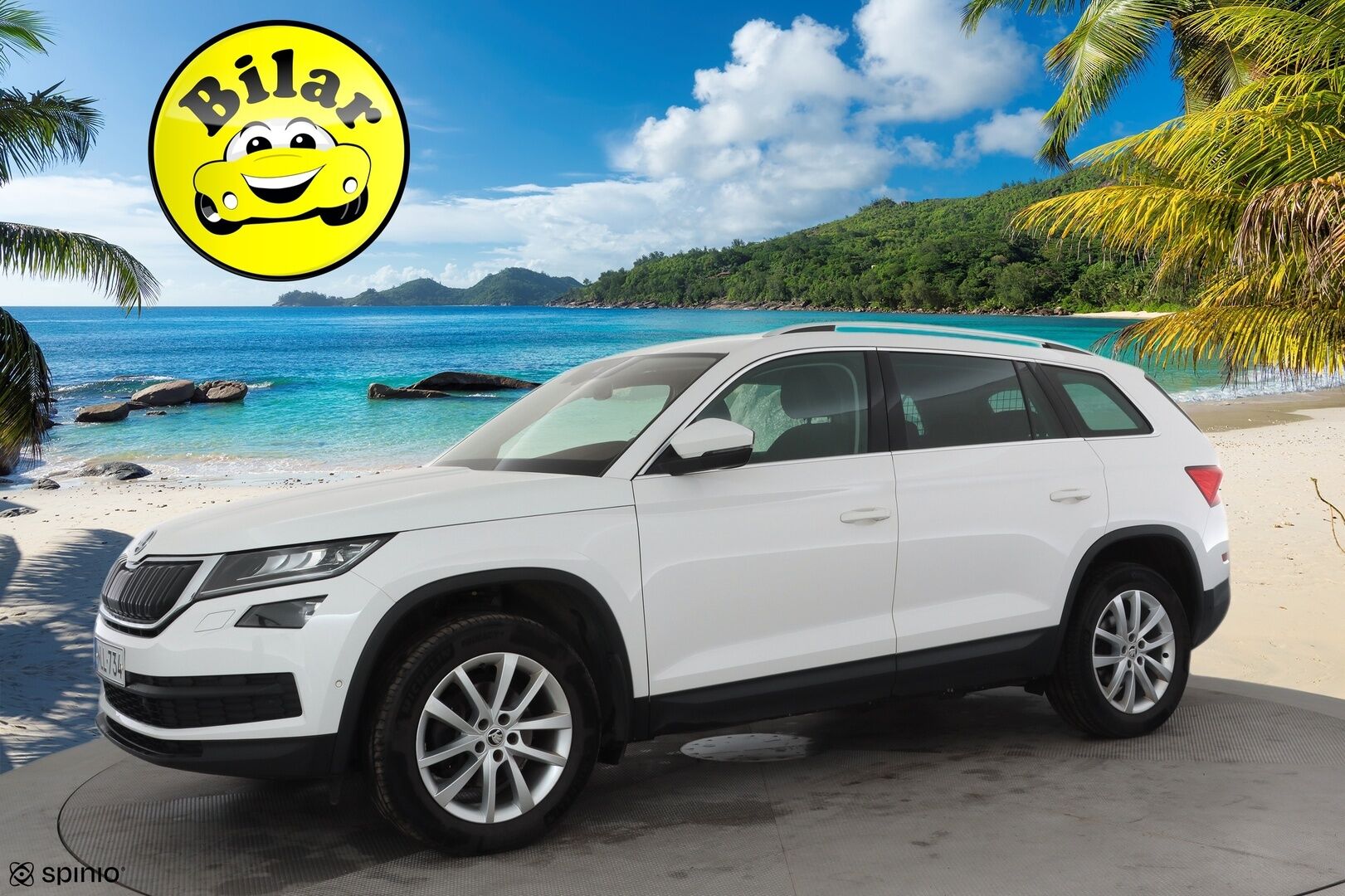 Skoda Kodiaq 2019 2,0 TDI 150 4x4 Style DSG Autom. - Webasto | Vetokoukku | Adapt.Vakkari | Muistipenkit | Keyless | Apple&Android | Peruutustutkat