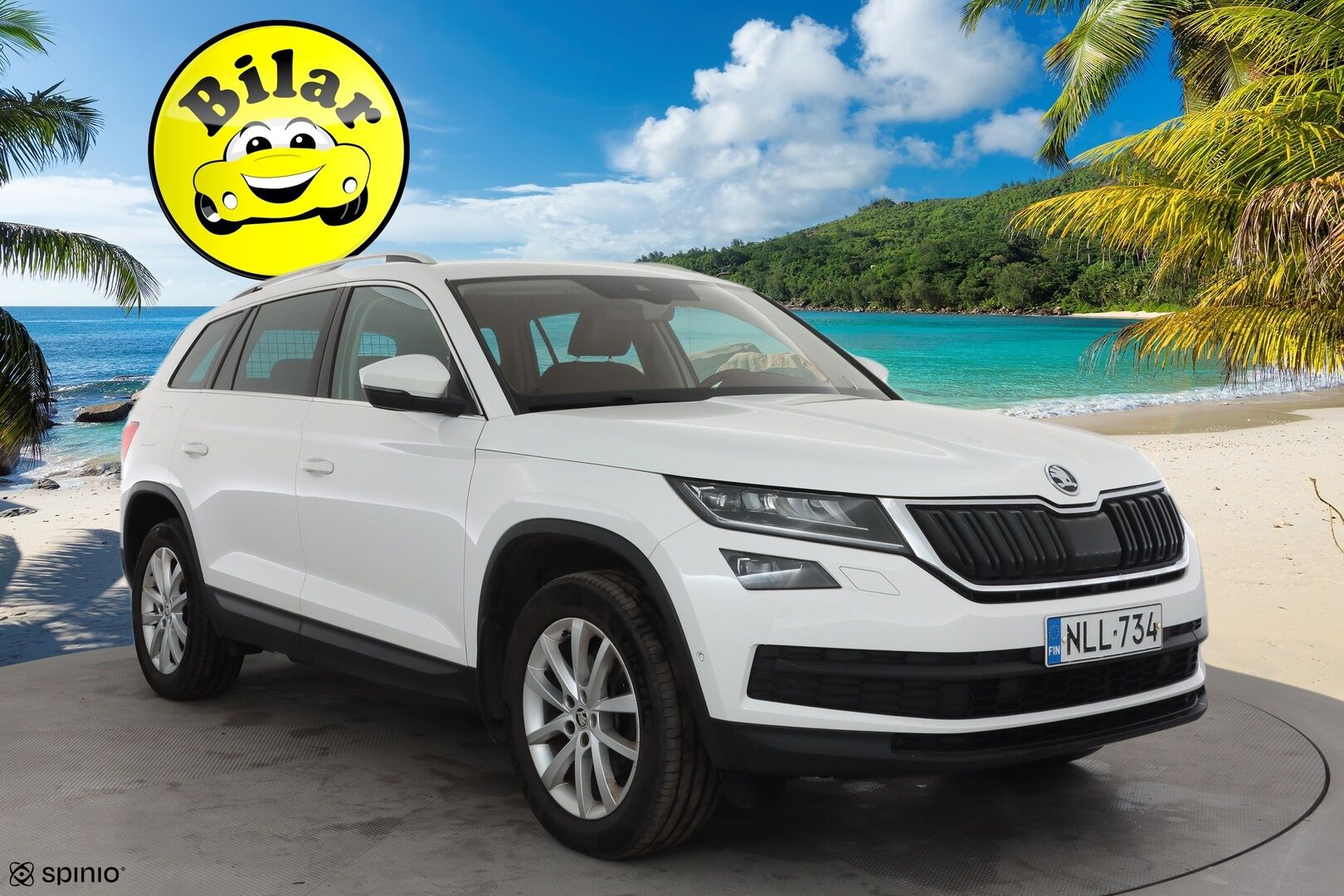 Skoda Kodiaq 2019 2,0 TDI 150 4x4 Style DSG Autom. - Webasto | Vetokoukku | Adapt.Vakkari | Muistipenkit | Keyless | Apple&Android | Peruutustutkat