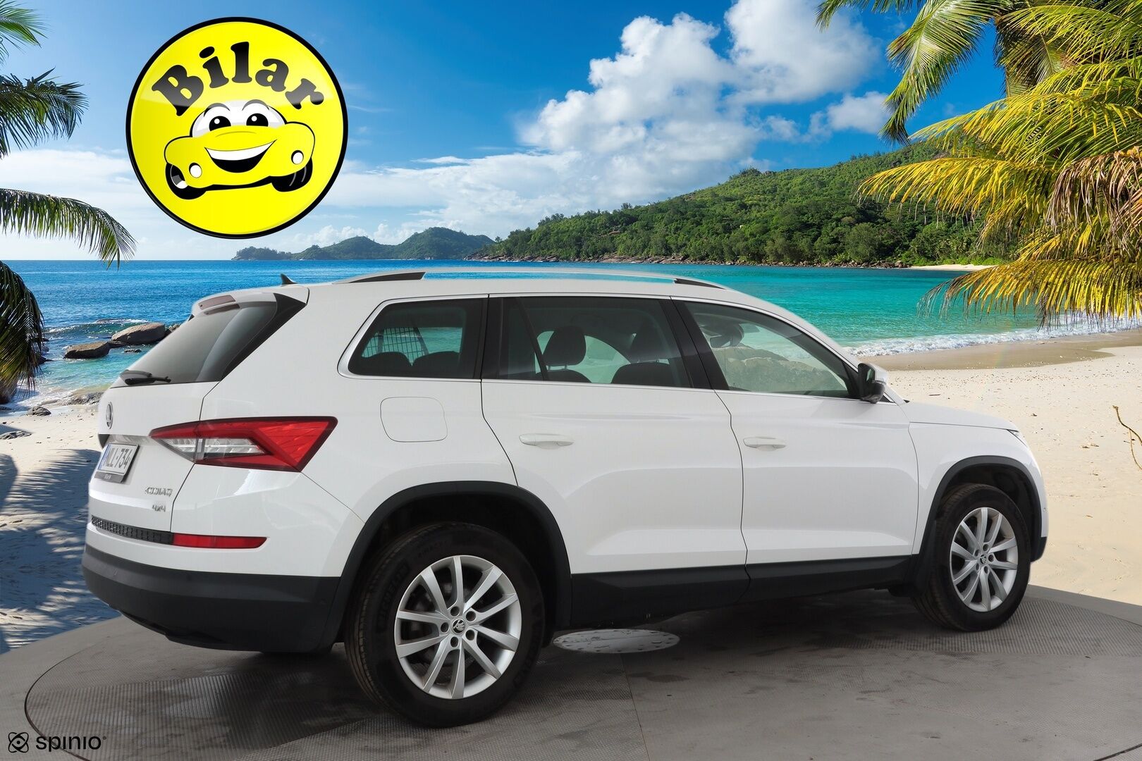 Skoda Kodiaq 2019 2,0 TDI 150 4x4 Style DSG Autom. - Webasto | Vetokoukku | Adapt.Vakkari | Muistipenkit | Keyless | Apple&Android | Peruutustutkat
