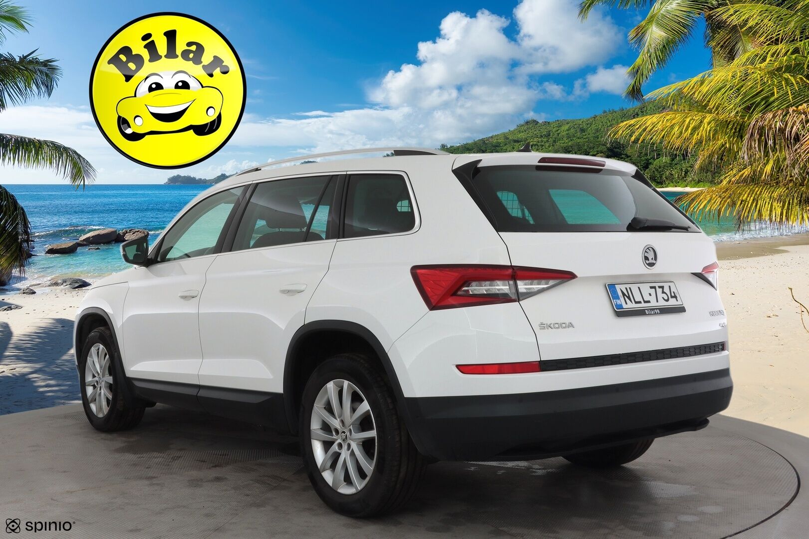 Skoda Kodiaq 2019 2,0 TDI 150 4x4 Style DSG Autom. - Webasto | Vetokoukku | Adapt.Vakkari | Muistipenkit | Keyless | Apple&Android | Peruutustutkat