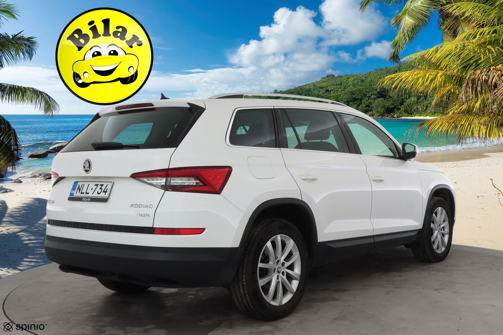 Skoda Kodiaq 2019 2,0 TDI 150 4x4 Style DSG Autom. - Webasto | Vetokoukku | Adapt.Vakkari | Muistipenkit | Keyless | Apple&Android | Peruutustutkat
