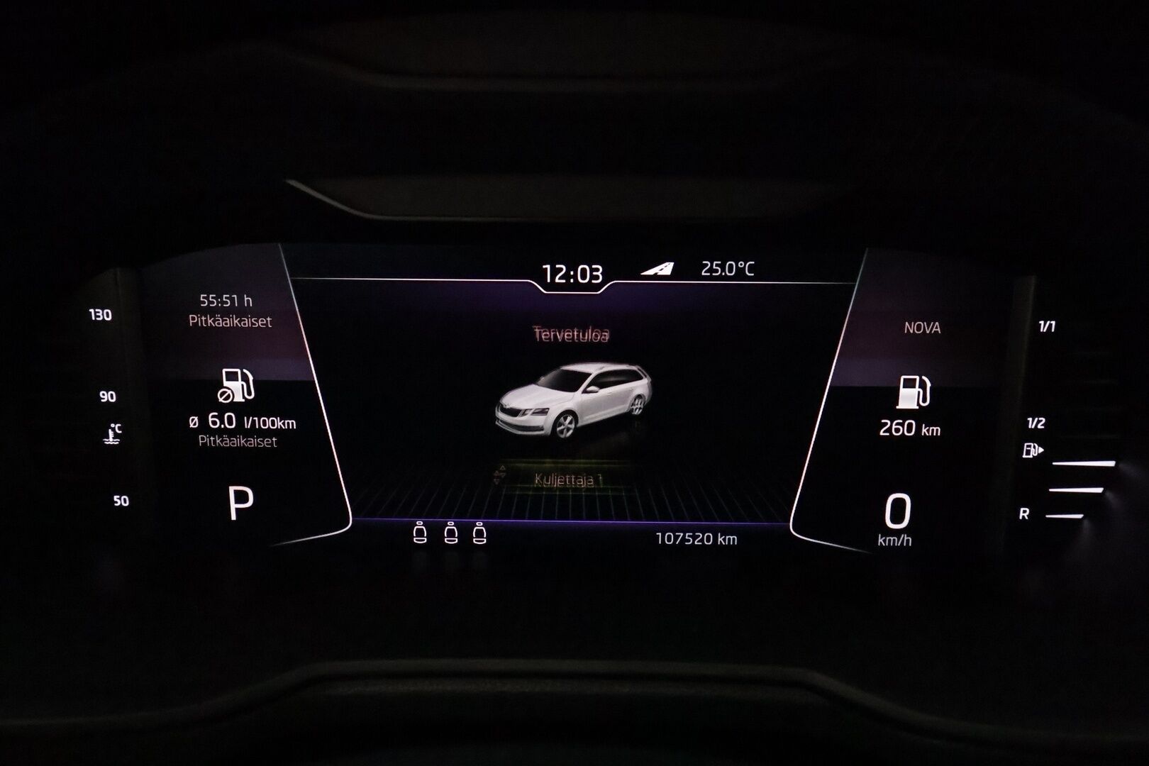 Skoda Octavia 2019 Combi 1,5 TSI Style DSG Autom. **Digimittaristo / Webasto / LED-valot / P.Kamera / Katveavustin / KeylessGO** - 1.om Suomi-auto / Kahdet Renkaat