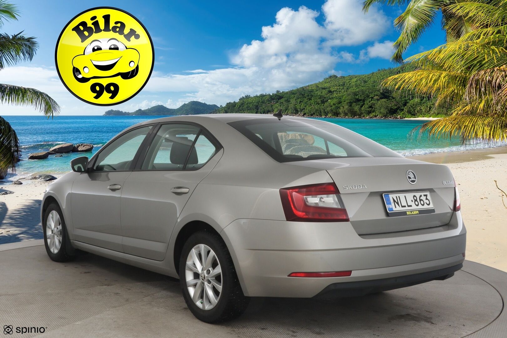 Skoda Octavia 2019 1,0 TSI Ambition ** WEBASTO / Vakkari /  Suomi-auto /  Ohjauspyörän lämmitys ** - Kahdet renkaat vanteineen! / Hyvä huoltohistoria