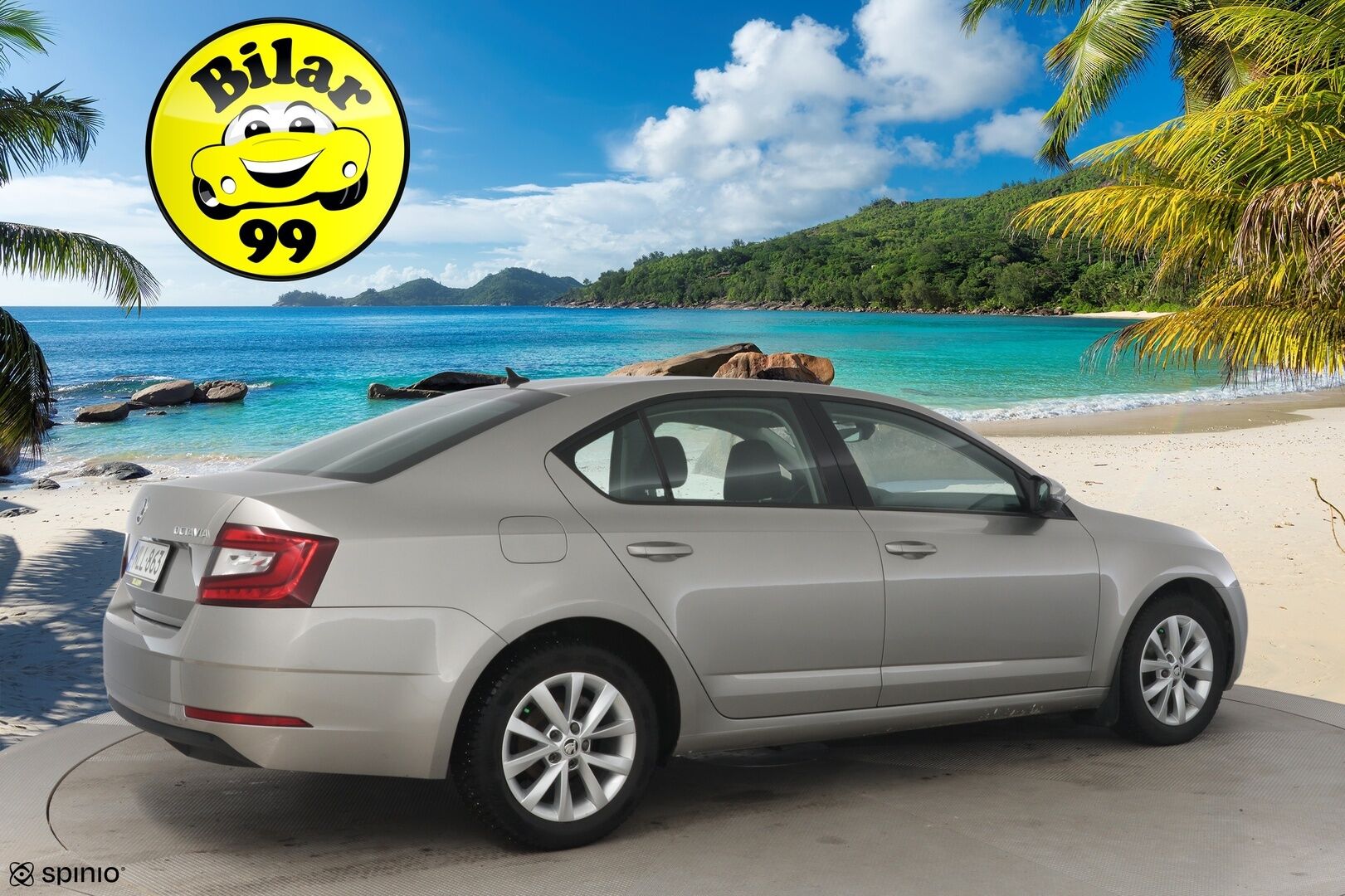 Skoda Octavia 2019 1,0 TSI Ambition ** WEBASTO / Vakkari /  Suomi-auto /  Ohjauspyörän lämmitys ** - Kahdet renkaat vanteineen! / Hyvä huoltohistoria