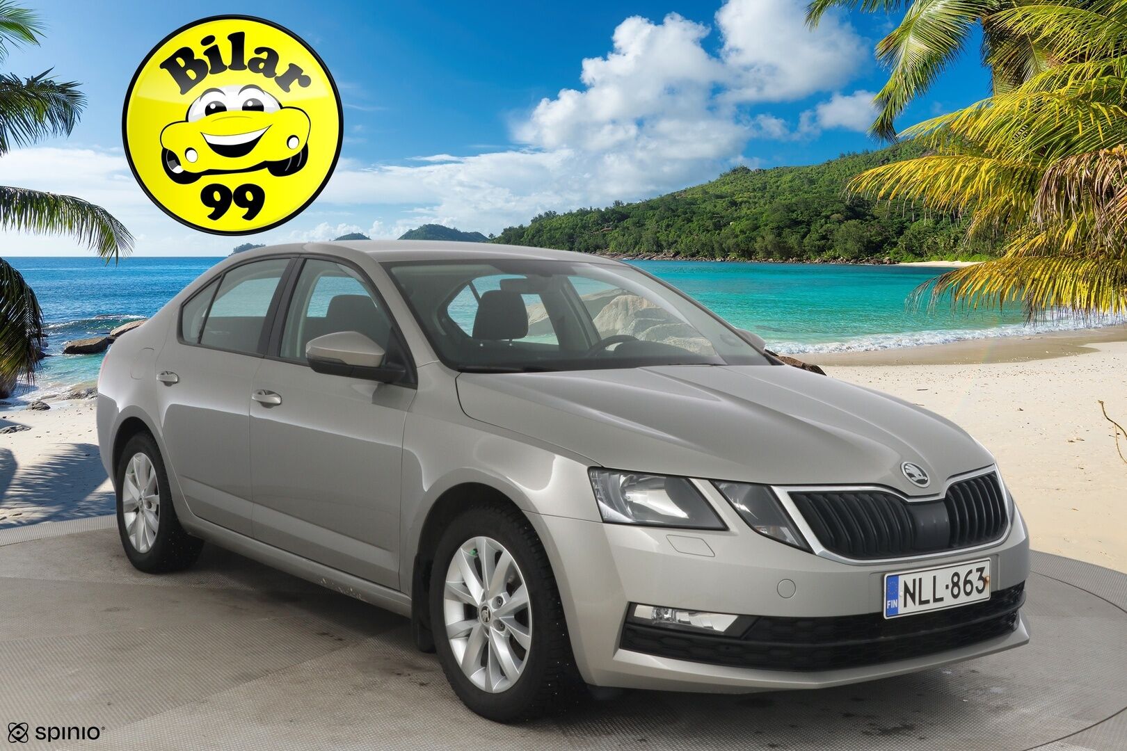 Skoda Octavia 2019 1,0 TSI Ambition ** WEBASTO / Vakkari /  Suomi-auto /  Ohjauspyörän lämmitys ** - Kahdet renkaat vanteineen! / Hyvä huoltohistoria