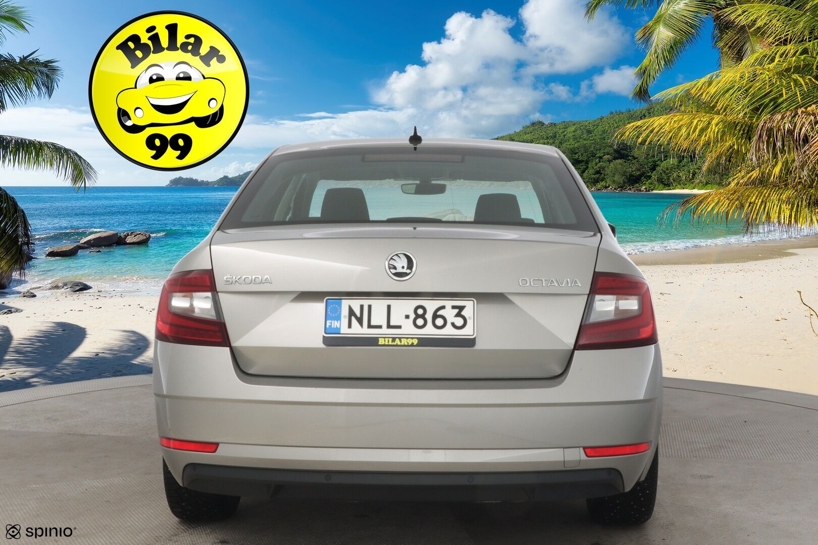 Skoda Octavia 2019 1,0 TSI Ambition ** WEBASTO / Vakkari /  Suomi-auto /  Ohjauspyörän lämmitys ** - Kahdet renkaat vanteineen! / Hyvä huoltohistoria