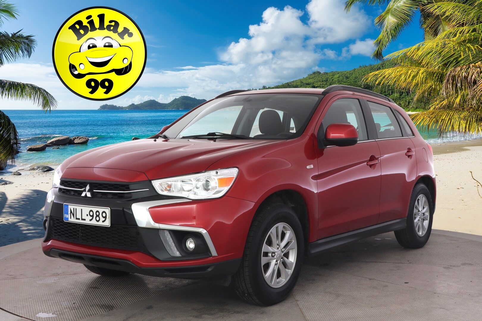 Mitsubishi ASX 2019 1,6 MIVEC Invite Business 5MT *Vetokoukku / Lohkolämm. / Vakkari / Autom. ilmastointi* - *Suomi-auto / 2x renkaat ja vanteet / Fiksu yksilö*