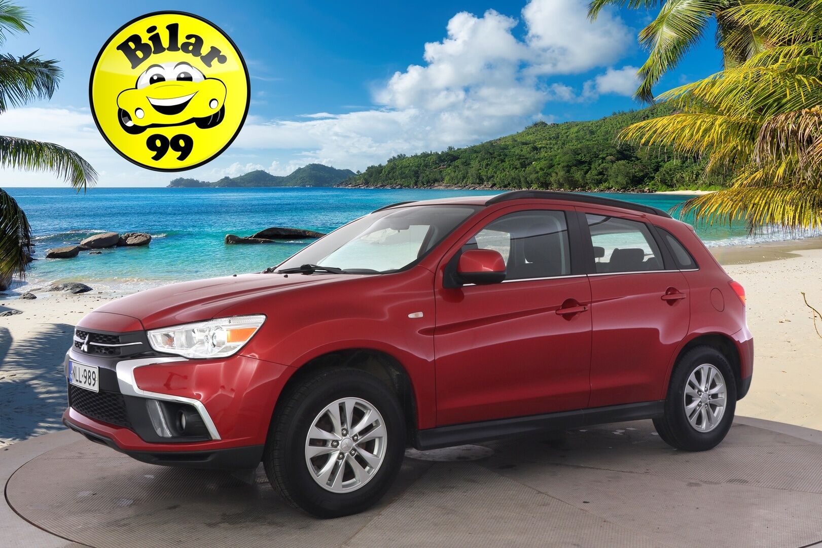 Mitsubishi ASX 2019 1,6 MIVEC Invite Business 5MT *Vetokoukku / Lohkolämm. / Vakkari / Autom. ilmastointi* - *Suomi-auto / 2x renkaat ja vanteet / Fiksu yksilö*