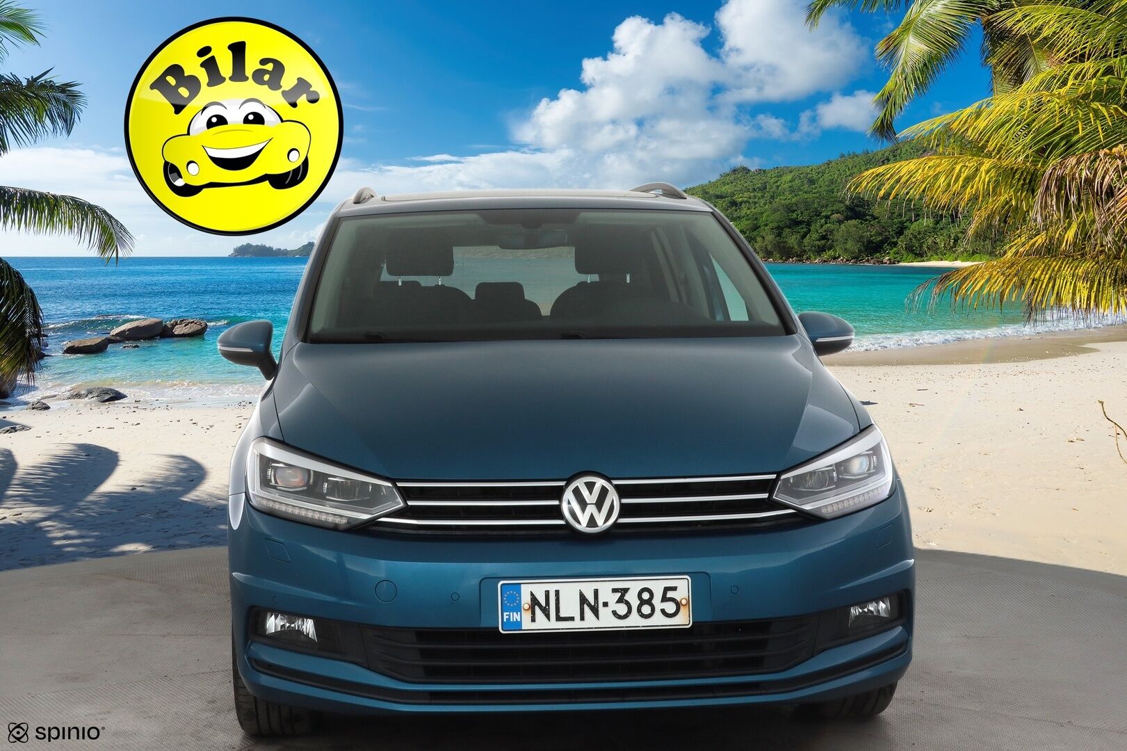 Volkswagen Touran 2019 Comfortline 1,5 TSI EVO 110 kW (150 hv) DSG-automaatti 7-P - | Panorama | Webasto | ACC | LED | P.Kamera | Hierovat Penkit | Navi | Apple&Android | Suomi-auto | Kahdet renkaat |