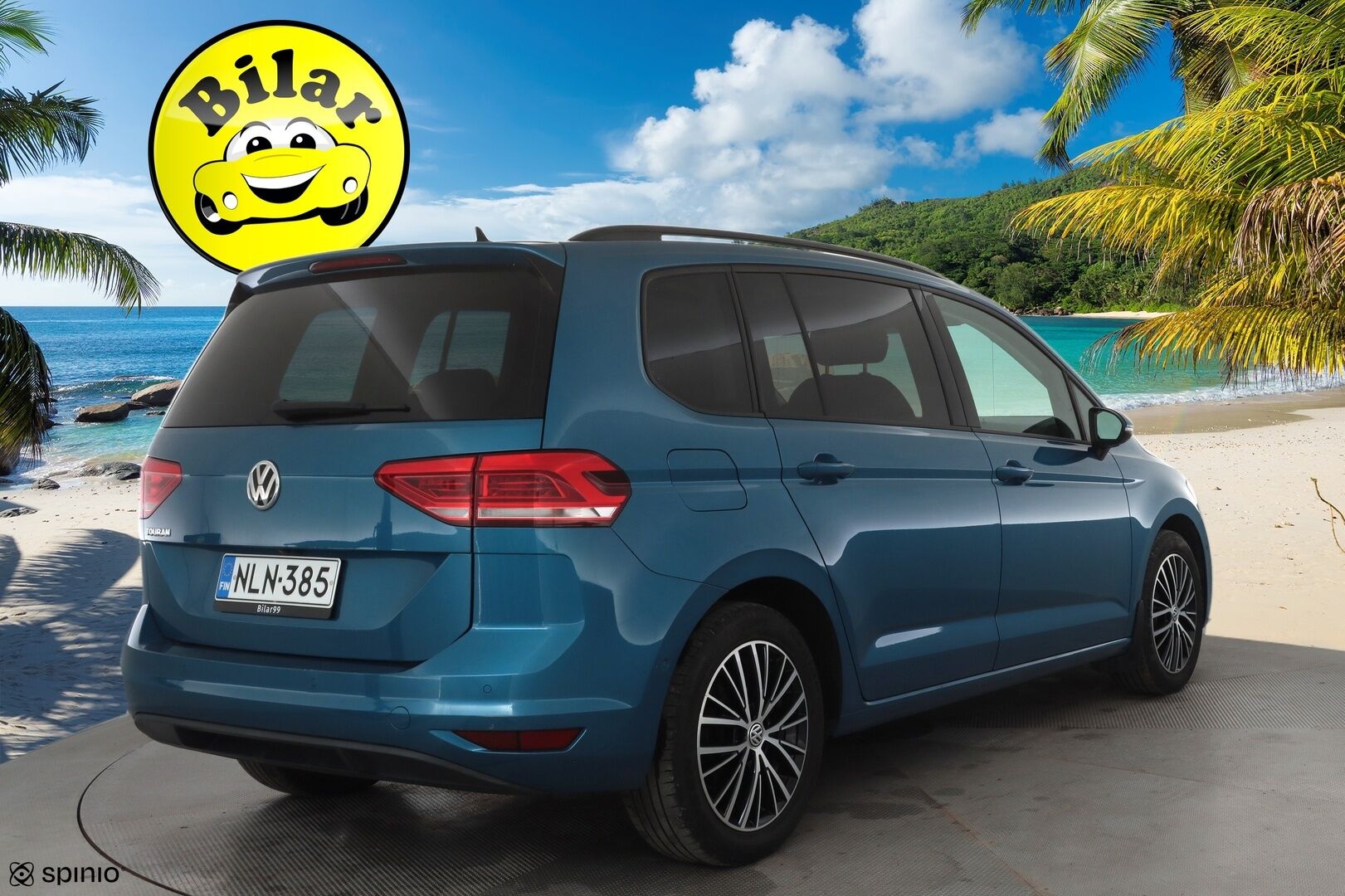 Volkswagen Touran 2019 Comfortline 1,5 TSI EVO 110 kW (150 hv) DSG-automaatti 7-P - | Panorama | Webasto | ACC | LED | P.Kamera | Hierovat Penkit | Navi | Apple&Android | Suomi-auto | Kahdet renkaat |
