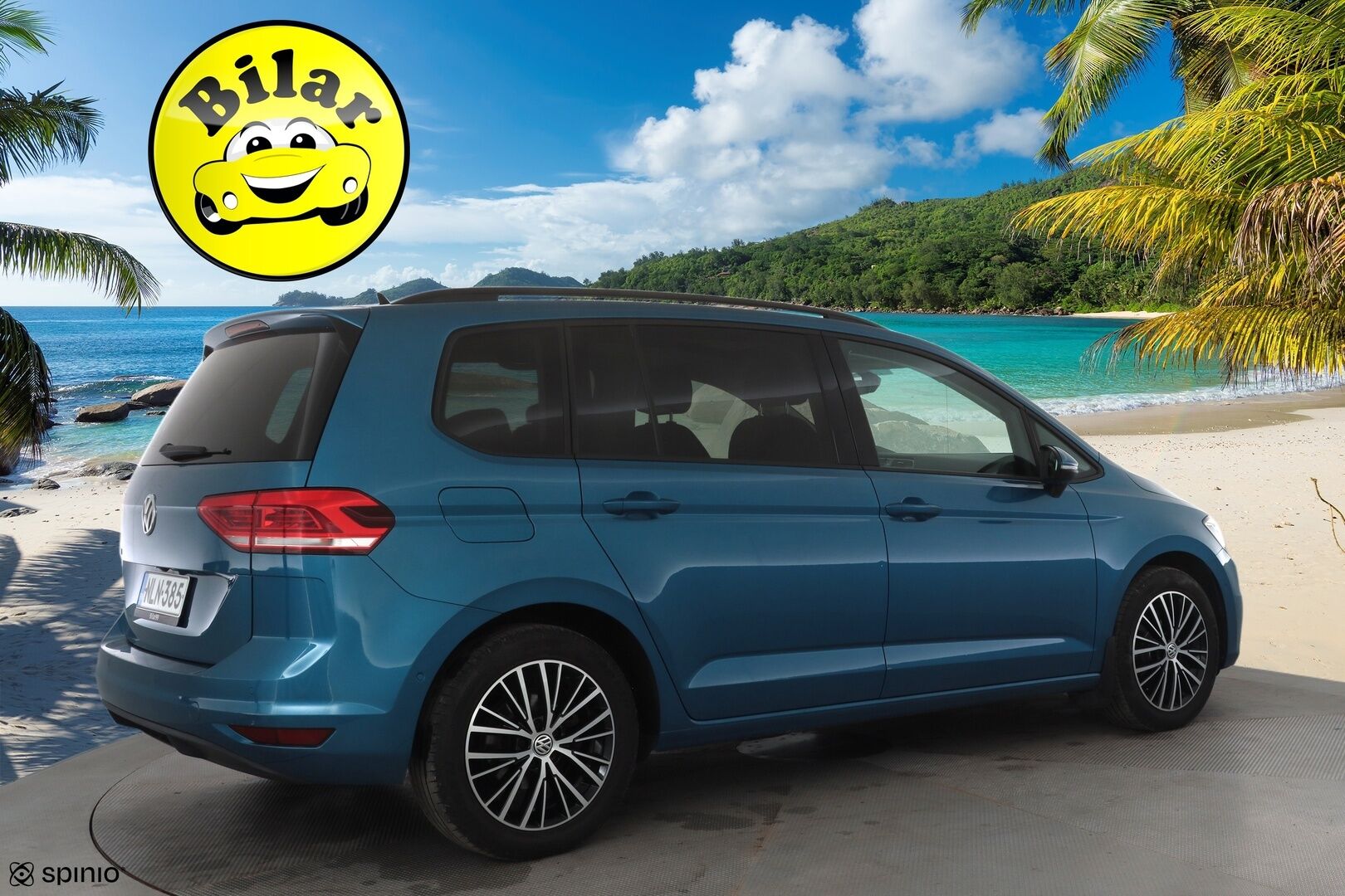 Volkswagen Touran 2019 Comfortline 1,5 TSI EVO 110 kW (150 hv) DSG-automaatti 7-P - | Panorama | Webasto | ACC | LED | P.Kamera | Hierovat Penkit | Navi | Apple&Android | Suomi-auto | Kahdet renkaat |
