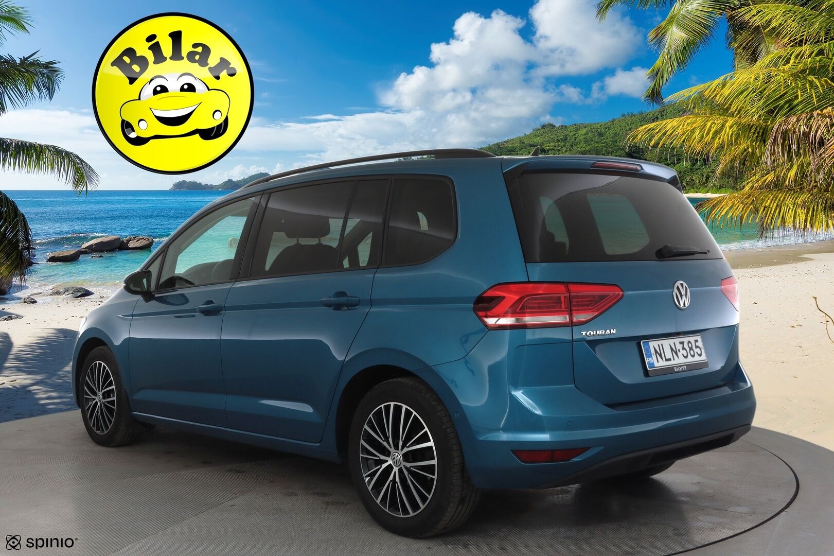 Volkswagen Touran 2019 Comfortline 1,5 TSI EVO 110 kW (150 hv) DSG-automaatti 7-P - | Panorama | Webasto | ACC | LED | P.Kamera | Hierovat Penkit | Navi | Apple&Android | Suomi-auto | Kahdet renkaat |