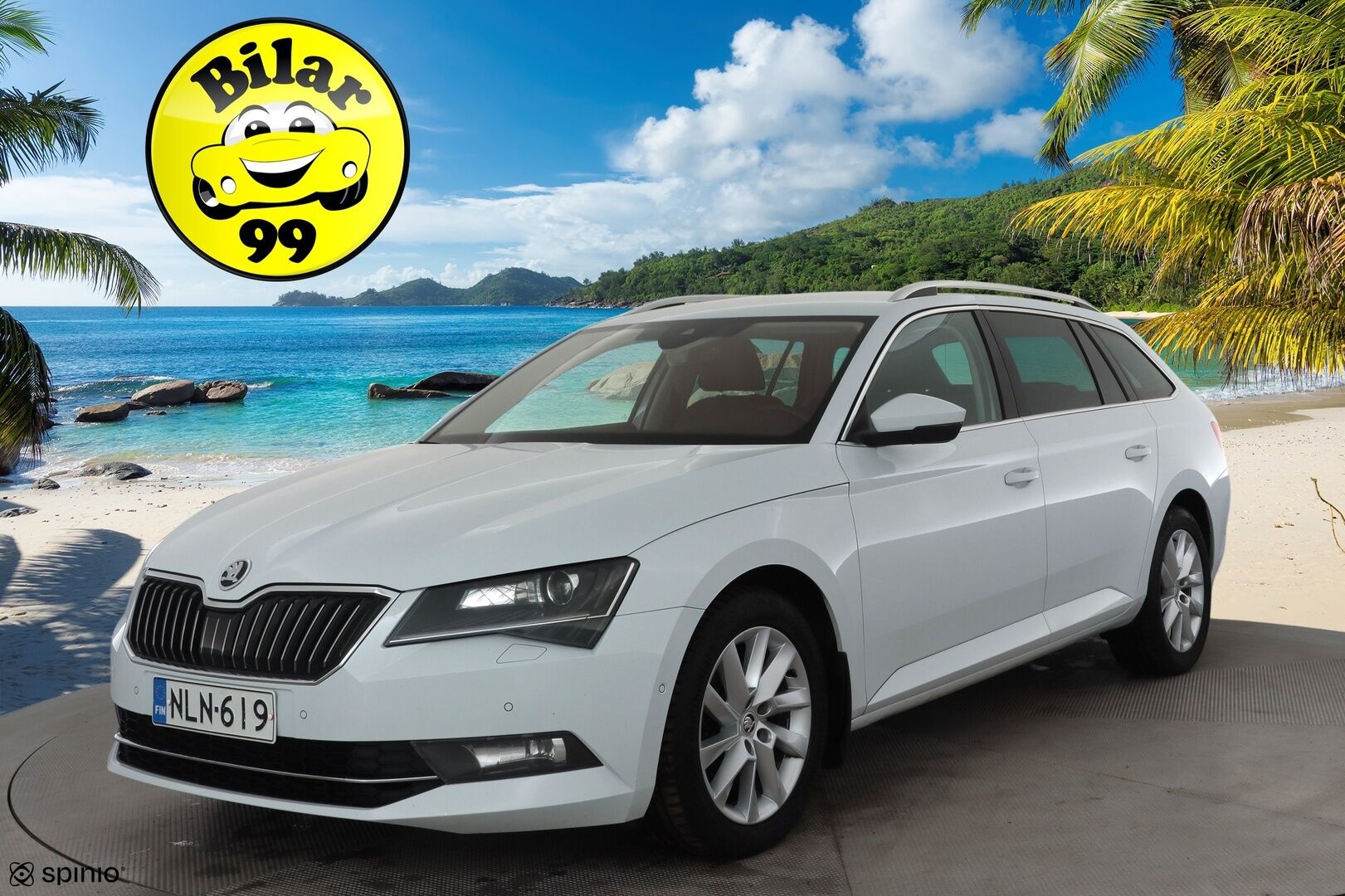 Skoda Superb 2019 Combi 2,0 TDI 190 4x4 Style BusinessLine DSG * ACC / Webasto / Canton / LED / Koukku / Muistipenkki / P.kamera * - 1.Om Suomi-auto / Kahdet renkaat