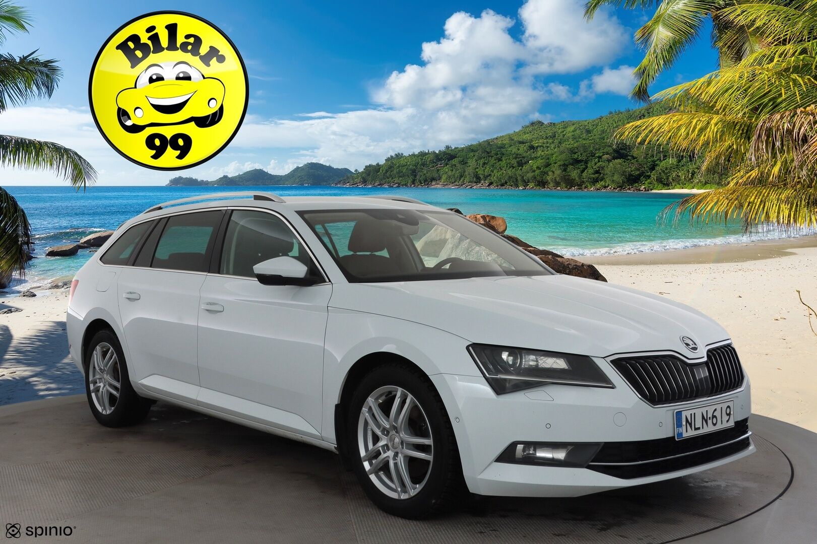 Skoda Superb 2019 Combi 2,0 TDI 190 4x4 Style BusinessLine DSG * ACC / Webasto / Canton / LED / Koukku / Muistipenkki / P.kamera * - 1.Om Suomi-auto / Kahdet renkaat
