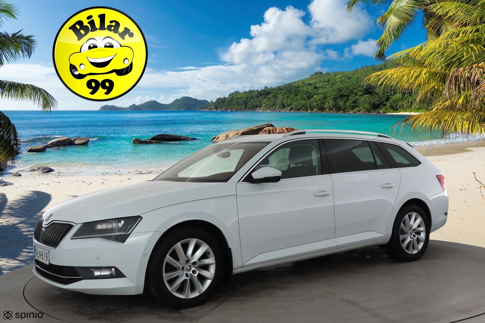 Skoda Superb 2019 Combi 2,0 TDI 190 4x4 Style BusinessLine DSG * ACC / Webasto / Canton / LED / Koukku / Muistipenkki / P.kamera * - 1.Om Suomi-auto / Kahdet renkaat