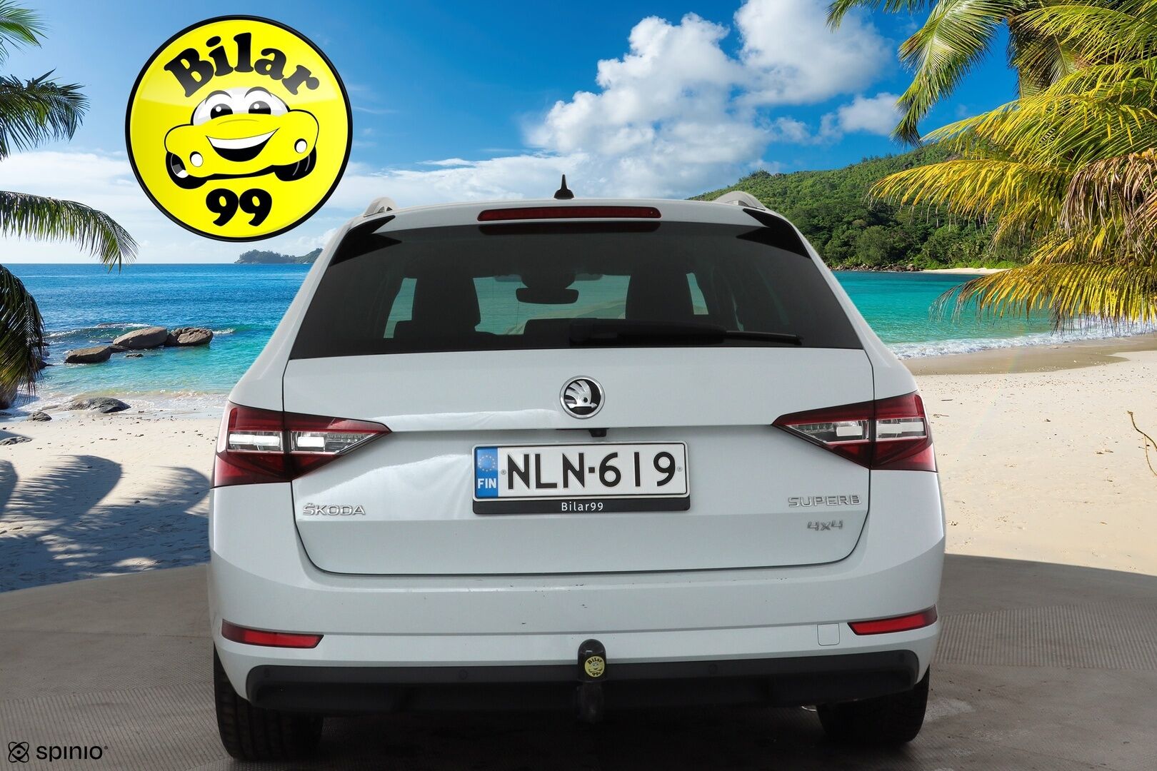 Skoda Superb 2019 Combi 2,0 TDI 190 4x4 Style BusinessLine DSG * ACC / Webasto / Canton / LED / Koukku / Muistipenkki / P.kamera * - 1.Om Suomi-auto / Kahdet renkaat