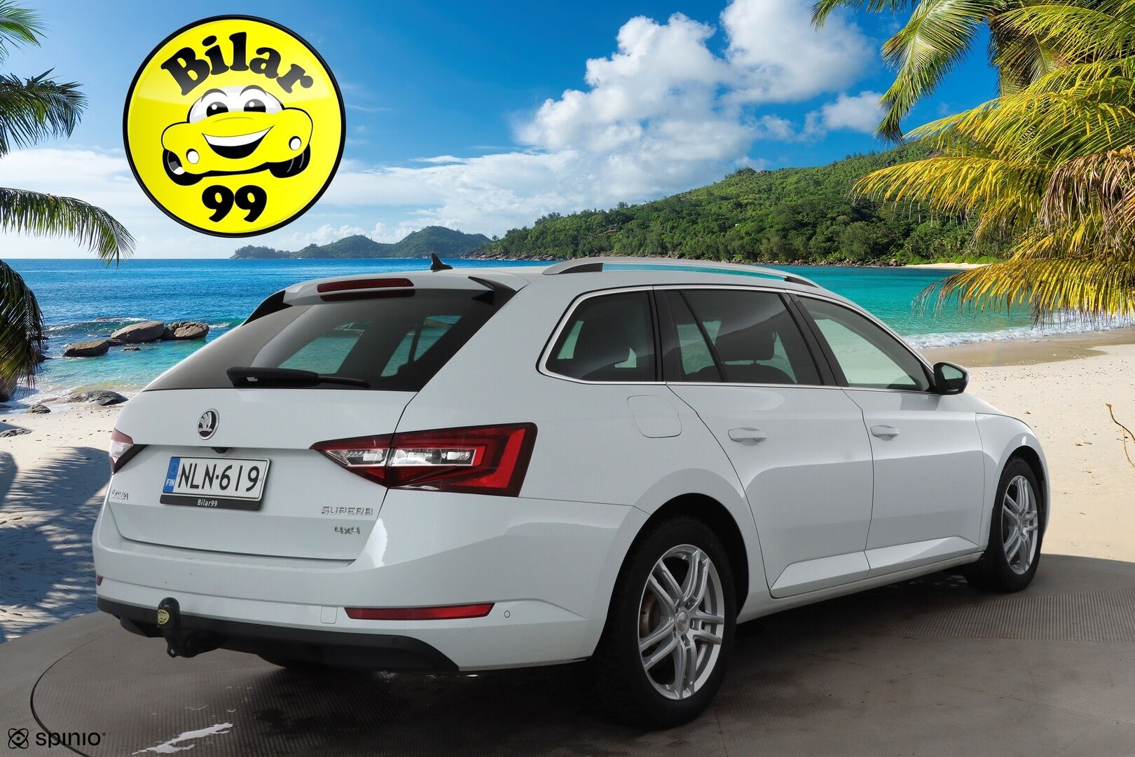 Skoda Superb 2019 Combi 2,0 TDI 190 4x4 Style BusinessLine DSG * ACC / Webasto / Canton / LED / Koukku / Muistipenkki / P.kamera * - 1.Om Suomi-auto / Kahdet renkaat
