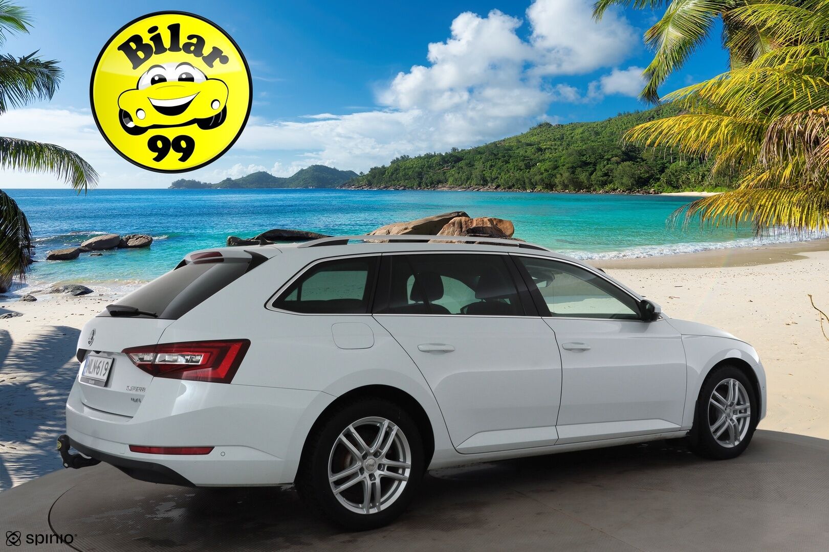 Skoda Superb 2019 Combi 2,0 TDI 190 4x4 Style BusinessLine DSG * ACC / Webasto / Canton / LED / Koukku / Muistipenkki / P.kamera * - 1.Om Suomi-auto / Kahdet renkaat