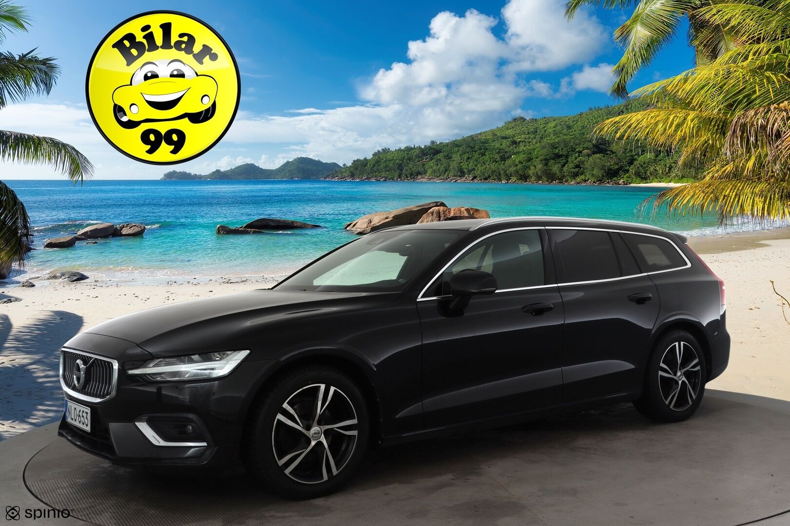 Volvo V60 2019 D3 Inscription aut * ACC / P.kamera / Full LED / H&K / Webasto / Muistipenkki / Navi / KeylessGo / Sporttinahat / BLIS * - Suomi-auto