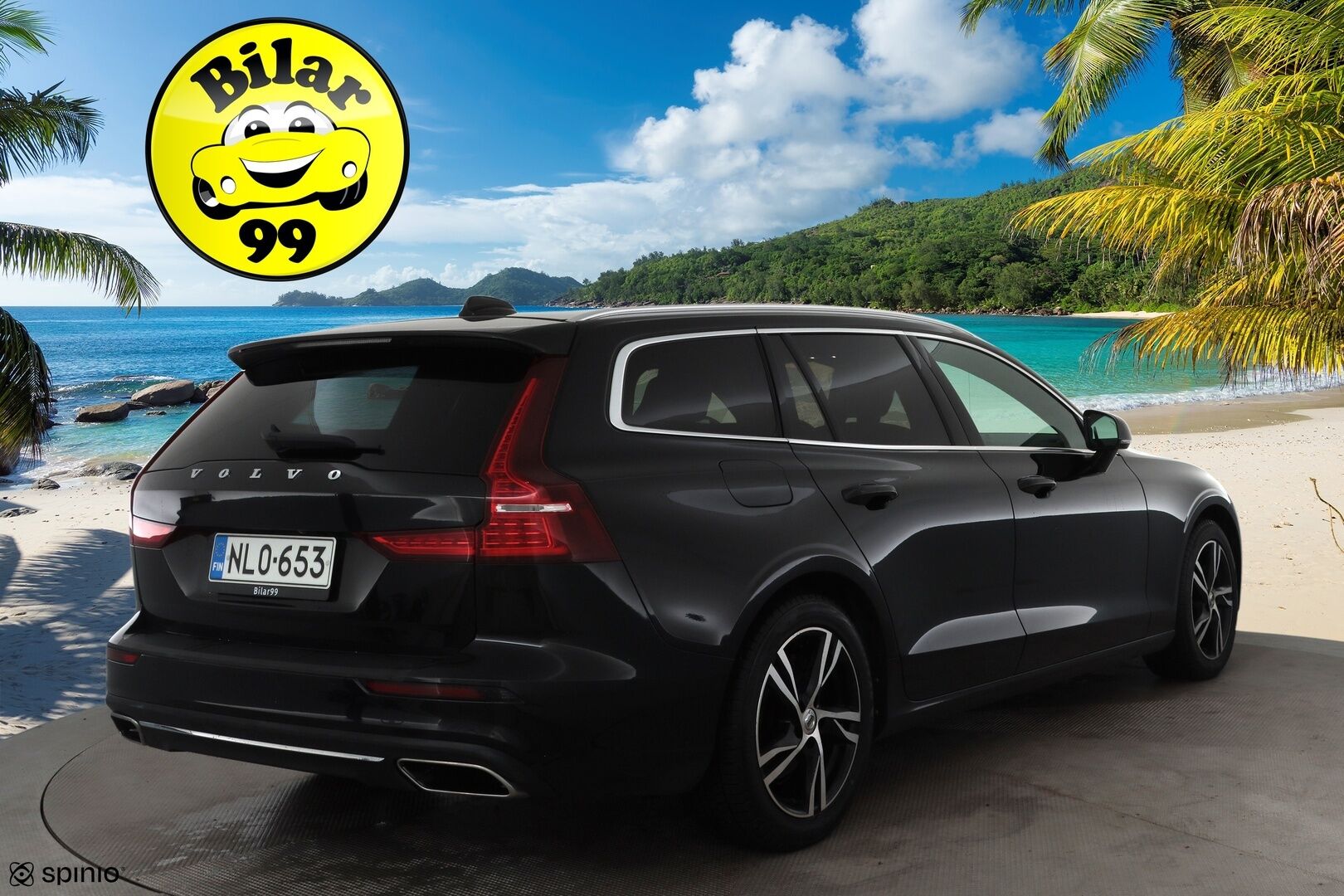 Volvo V60 2019 D3 Inscription aut * ACC / P.kamera / Full LED / H&K / Webasto / Muistipenkki / Navi / KeylessGo / Sporttinahat / BLIS * - Suomi-auto