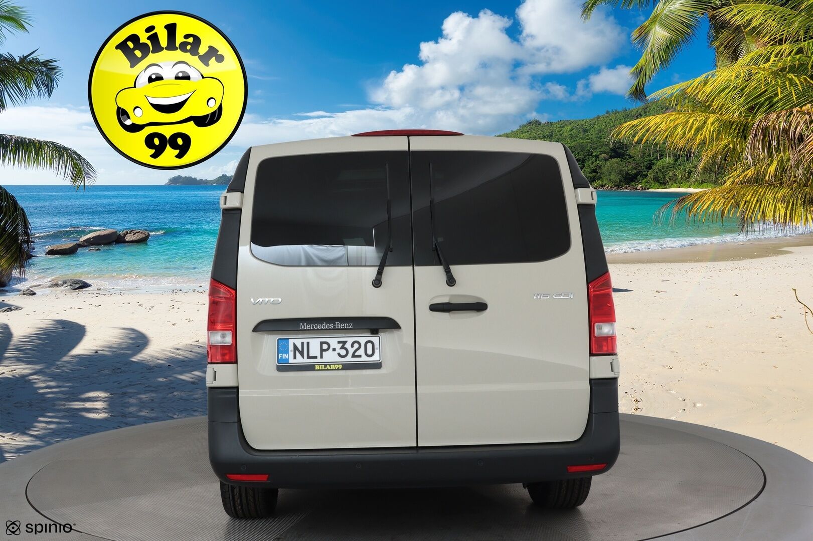 Mercedes-Benz Vito 2020 116CDI RWD-3,2/34K pitkä A3 A **Webasto / P.Kamera / Vakkari / Ilmastointi / Kaistavahti / Katveavustin** - 3,99 % KORKOTARJOUS TÄHÄN AUTOON - 1-om Suomi-auto / Kahdet Renkaat