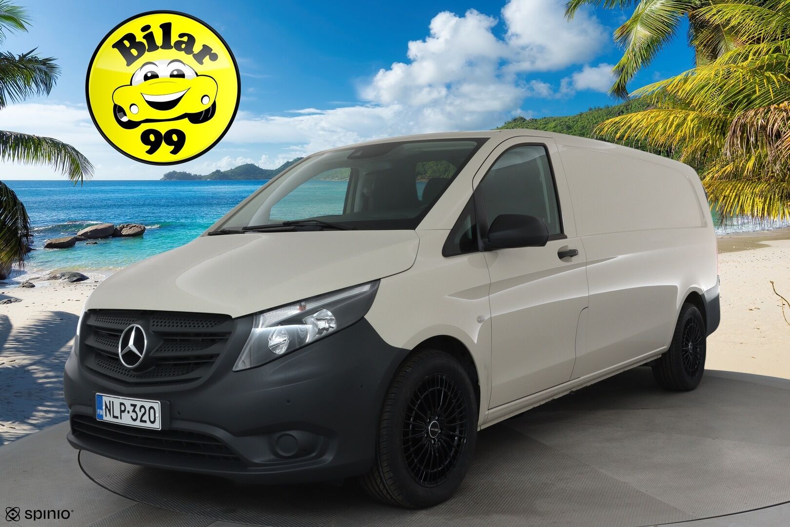 Mercedes-Benz Vito 2020 116CDI RWD-3,2/34K pitkä A3 A **Webasto / P.Kamera / Vakkari / Ilmastointi / Kaistavahti / Katveavustin** - 3,99 % KORKOTARJOUS TÄHÄN AUTOON - 1-om Suomi-auto / Kahdet Renkaat