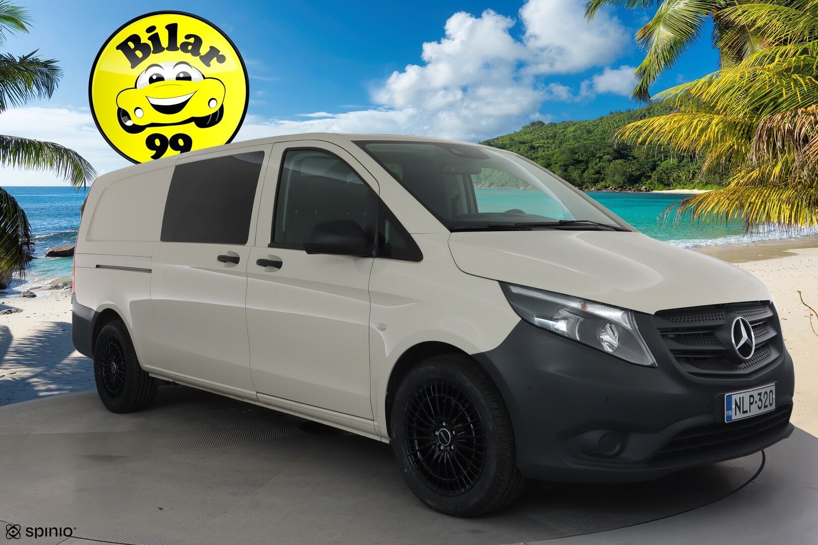 Mercedes-Benz Vito 2020 116CDI RWD-3,2/34K pitkä A3 A **Webasto / P.Kamera / Vakkari / Ilmastointi / Kaistavahti / Katveavustin** - 3,99 % KORKOTARJOUS TÄHÄN AUTOON - 1-om Suomi-auto / Kahdet Renkaat